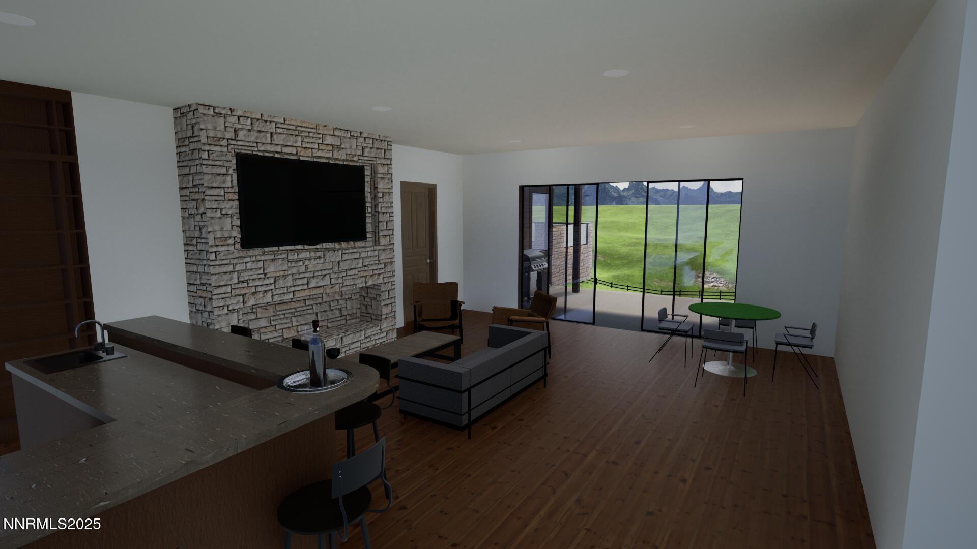 Game Room lower level view