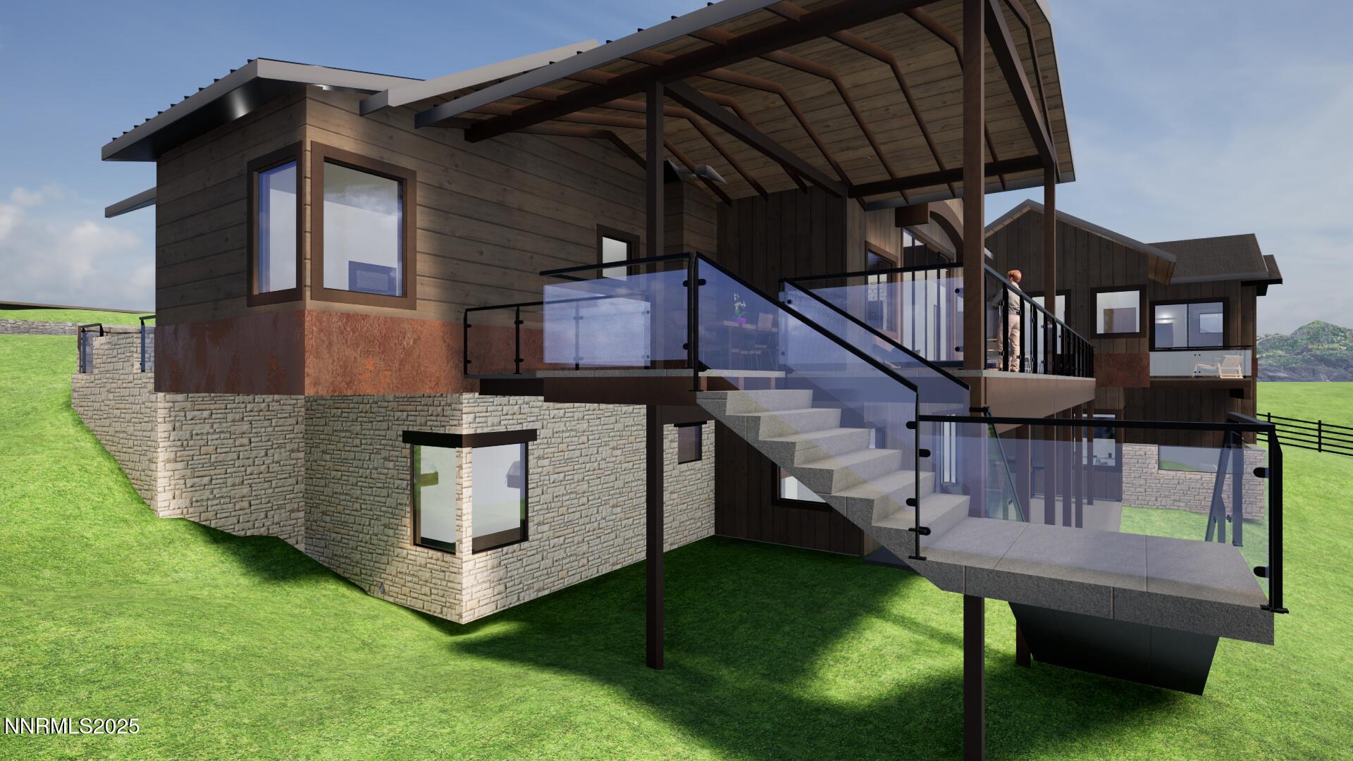 West Exterior Back View