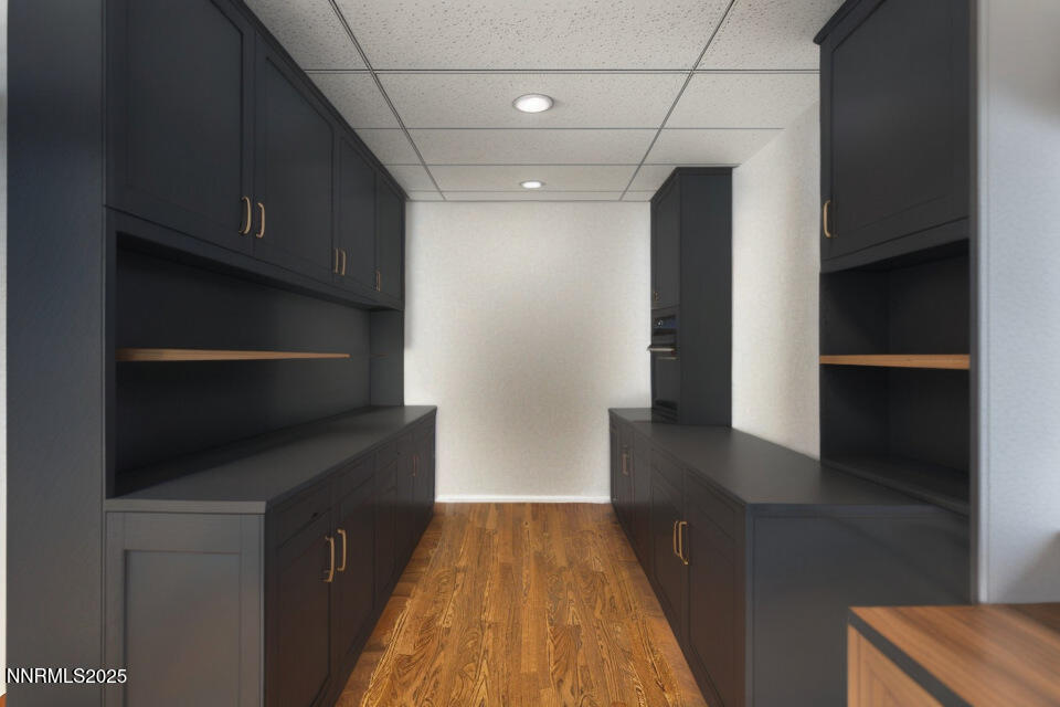 Guest unit room with storage