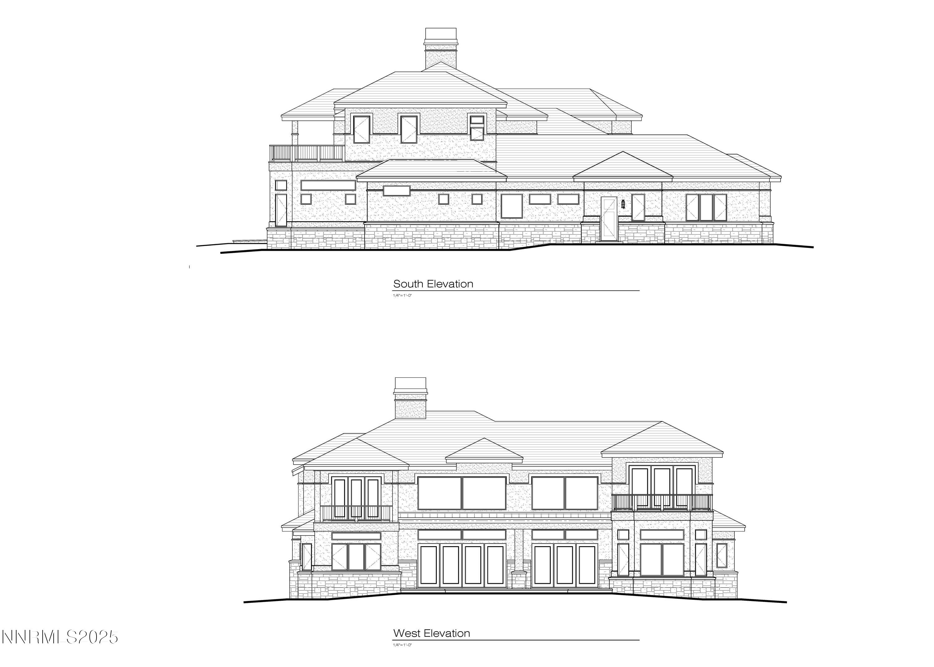6143 Falabella South_West Elevation