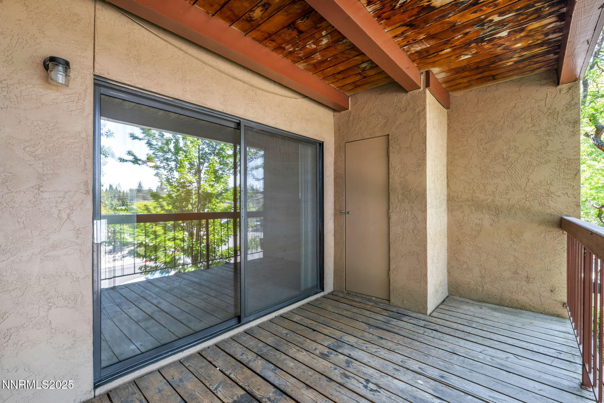 Deck with Storage closet