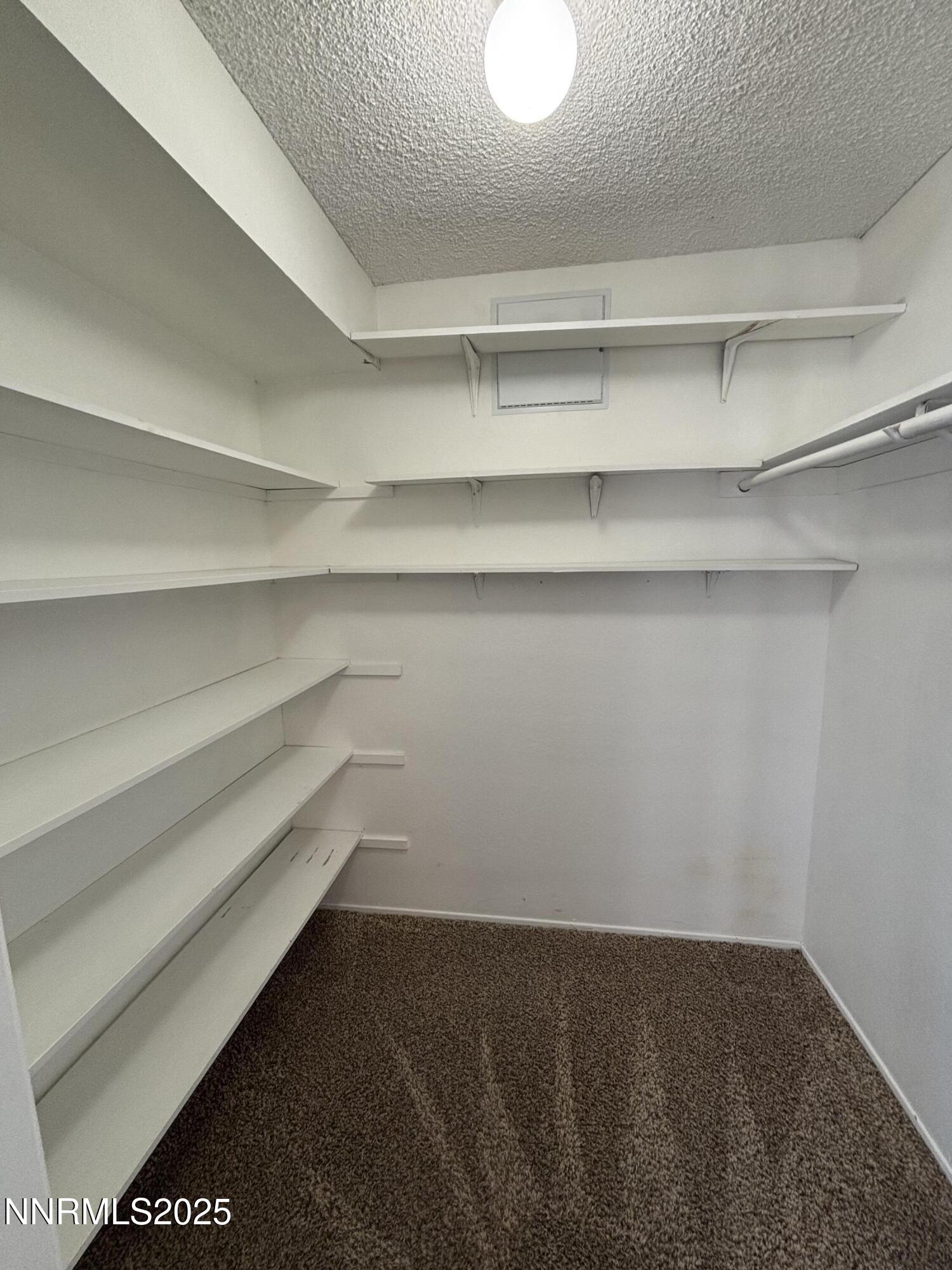 Bedroom walk in closet
