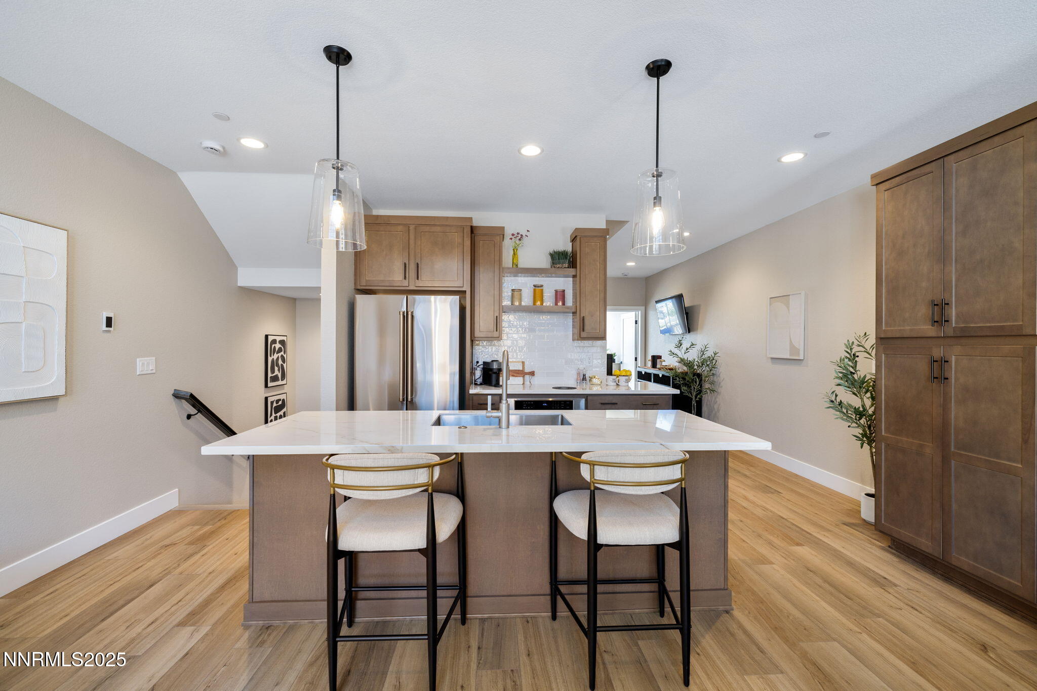 12-Plan C or D Kitchen & Pantry & Stair