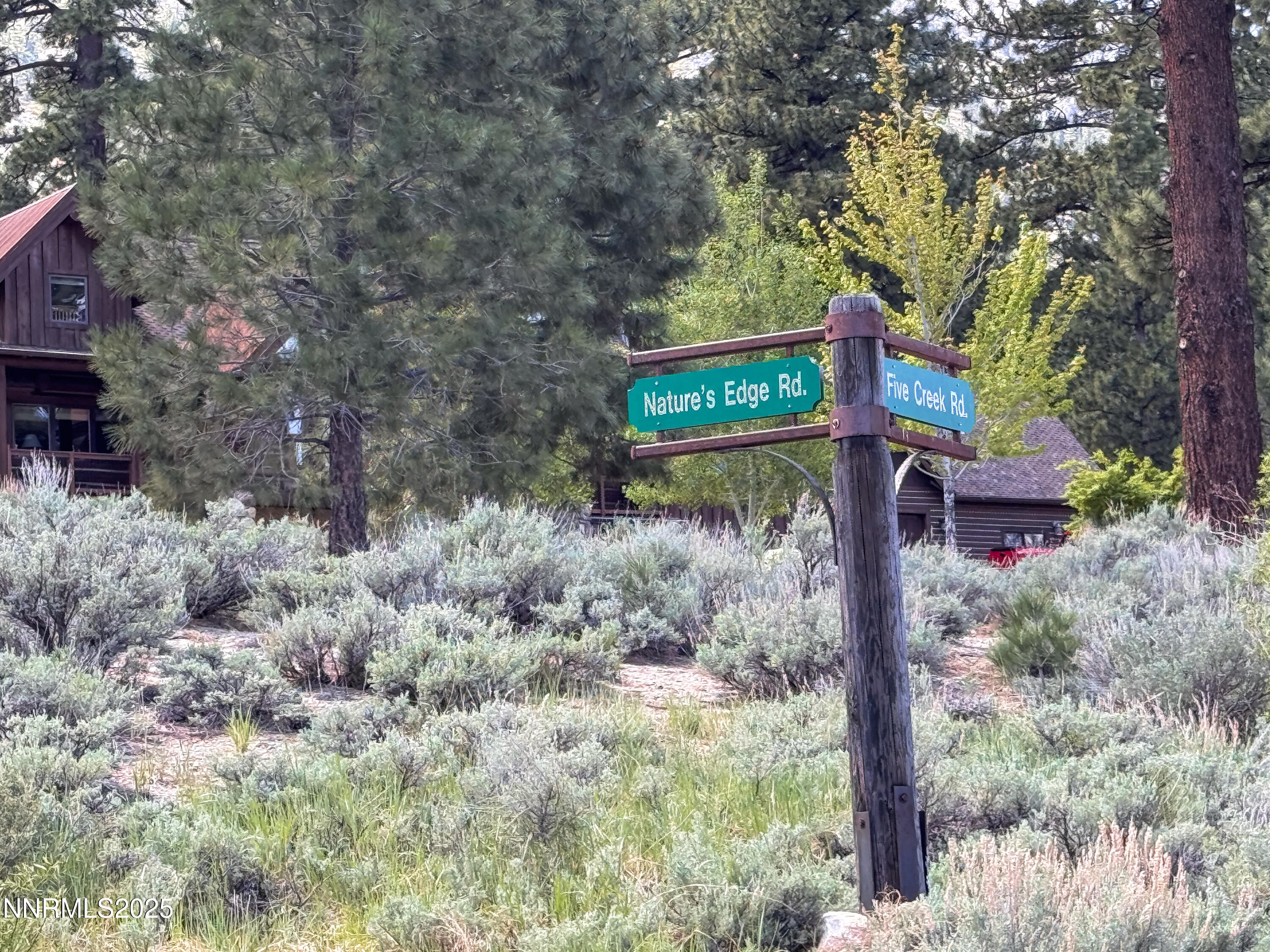 Nature's Edge Street Sign