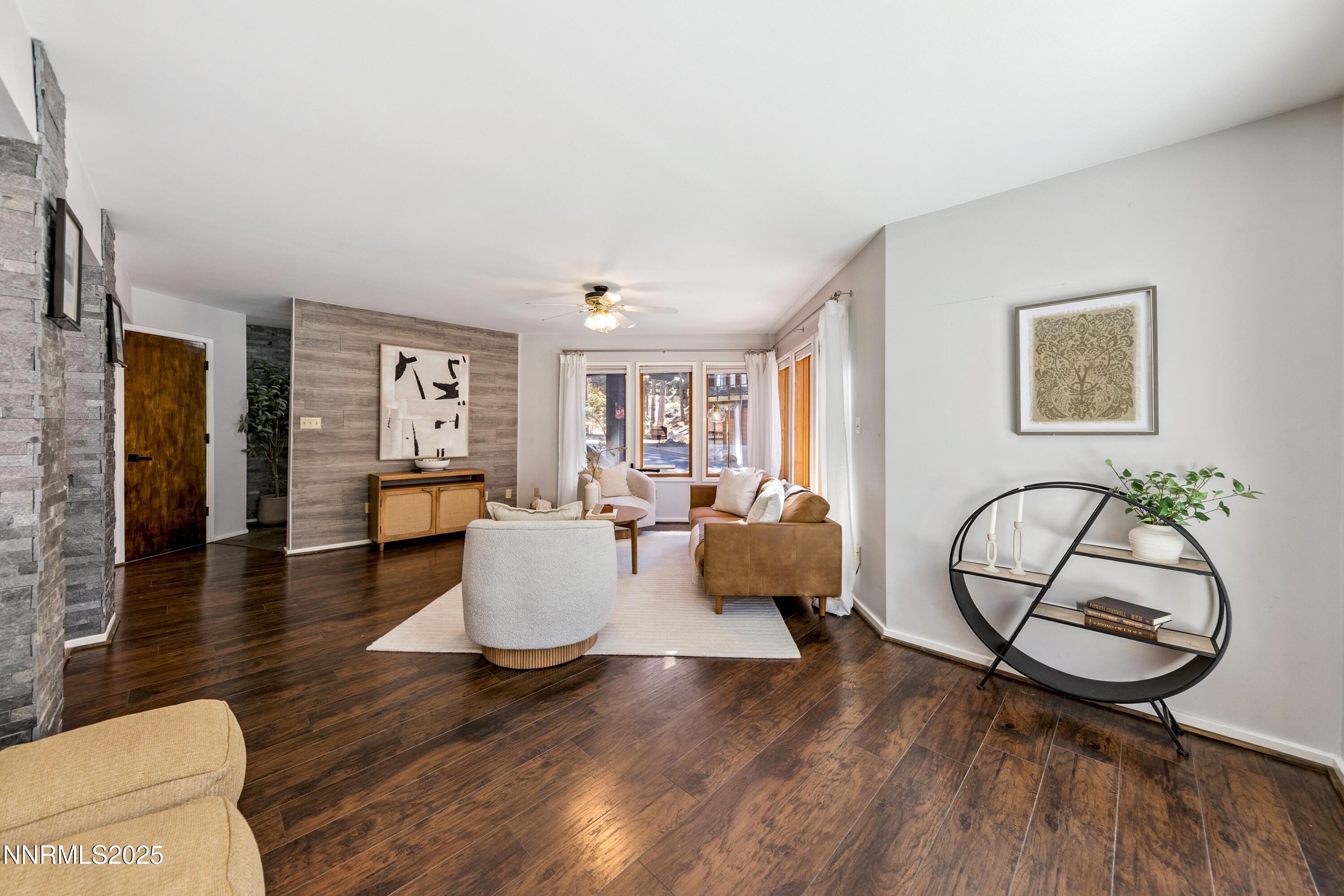 Living Room view from the deck