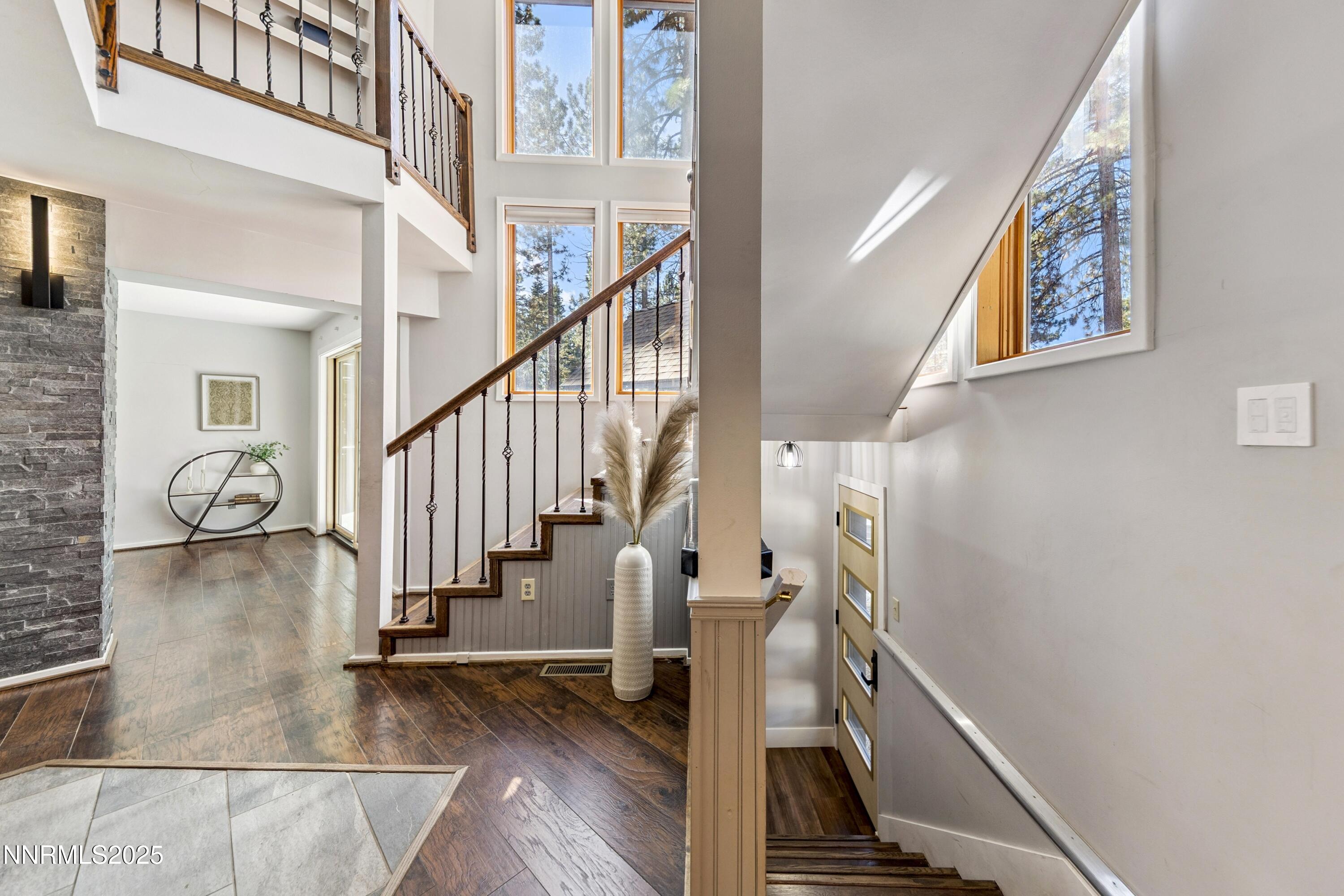 Windows and Stairs on the ground floor