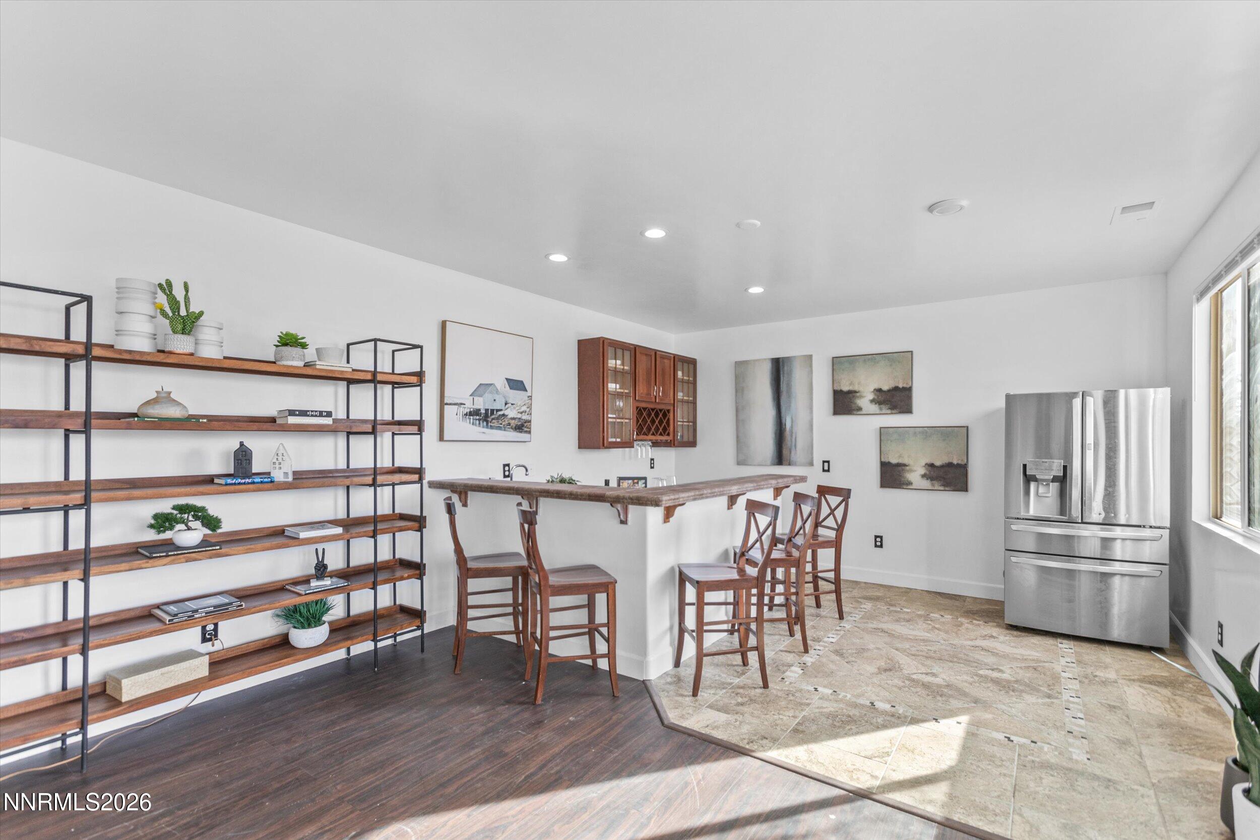 Finished Basement Bar