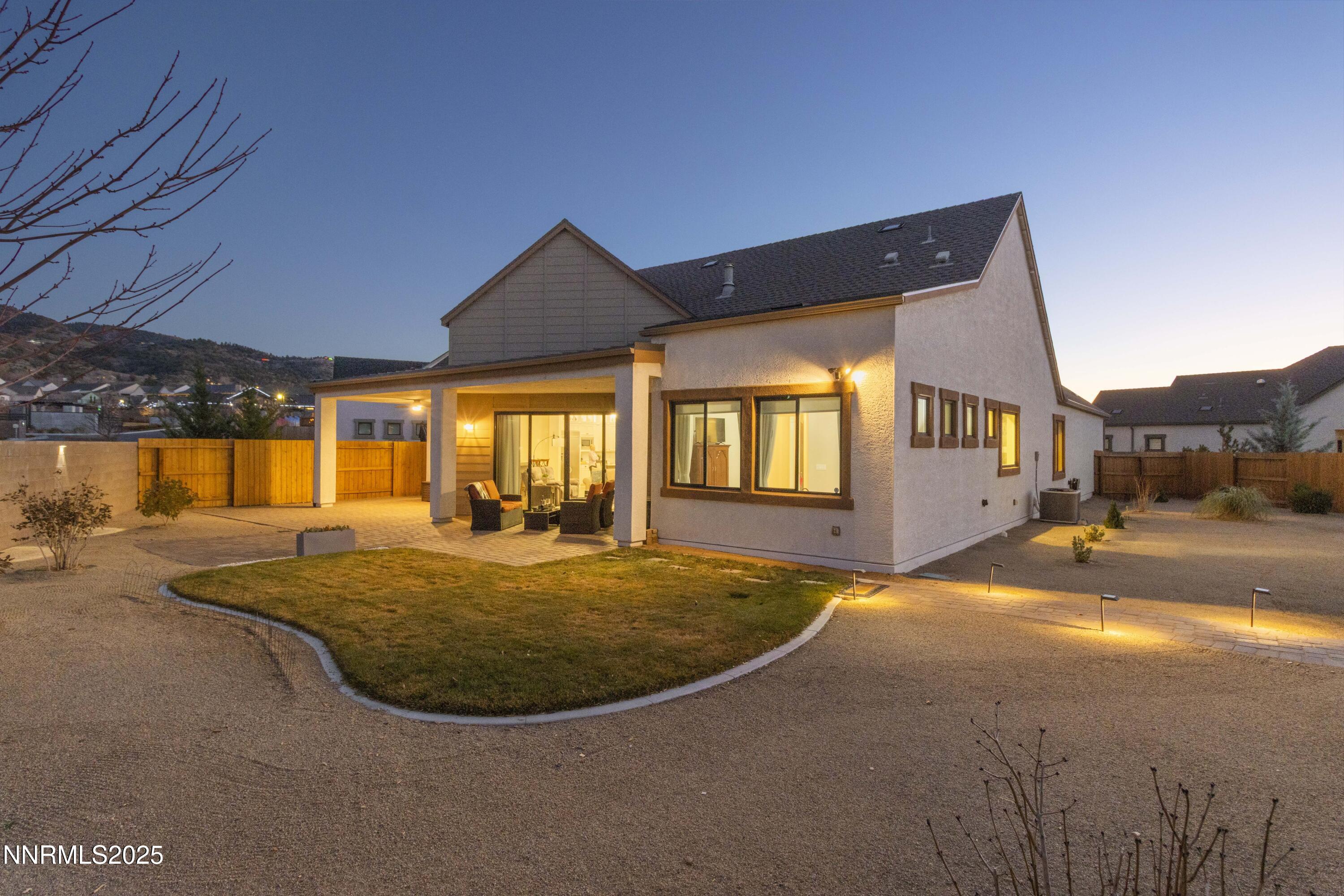 13510 Water Willow St 62 Backyard Dusk 2