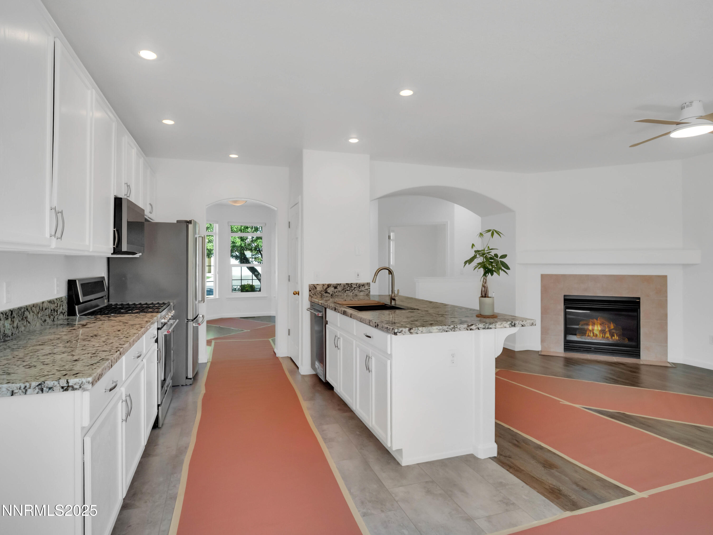 Kitchen to Family Room