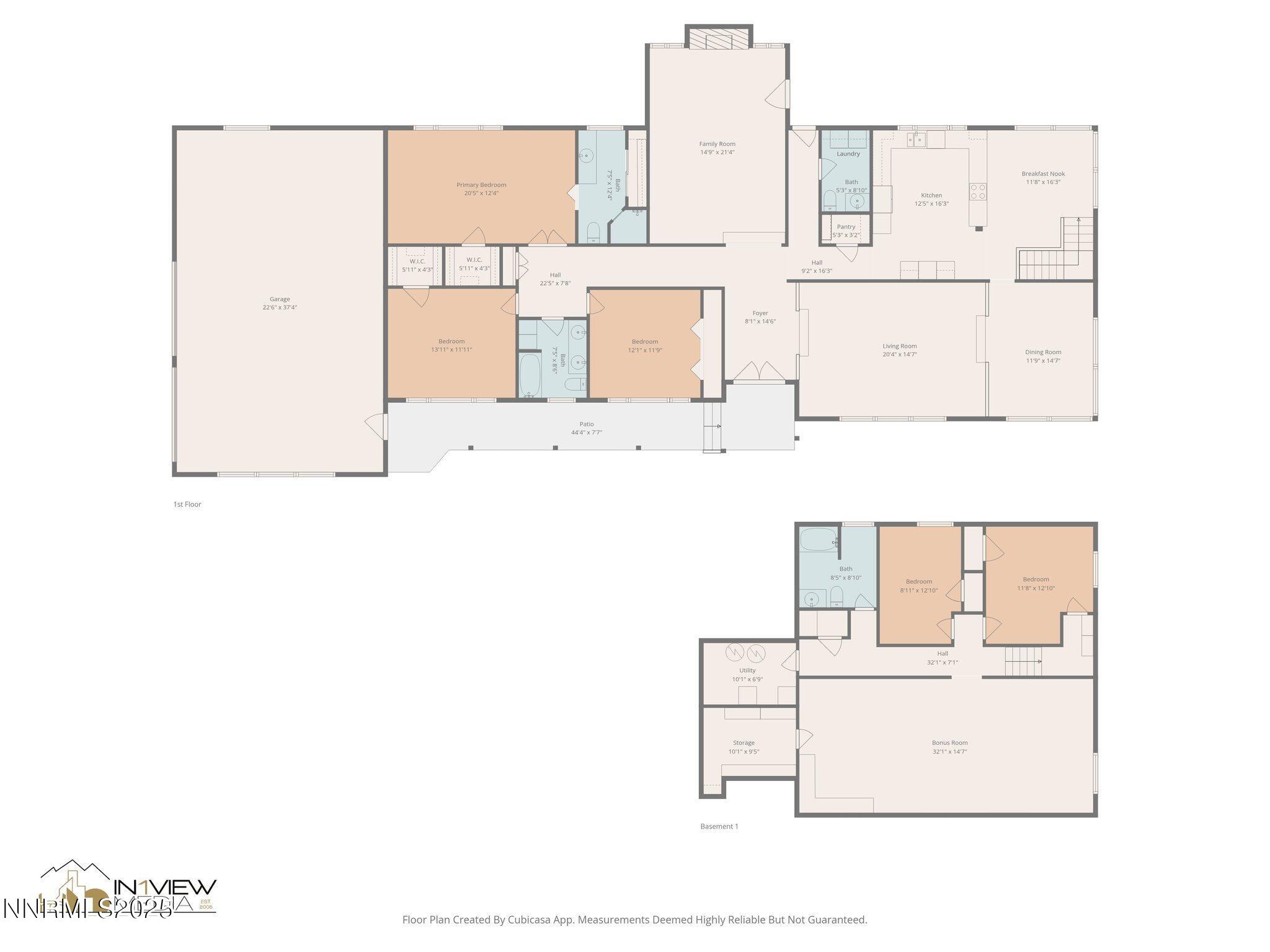 8355 Lakeside Floor plan