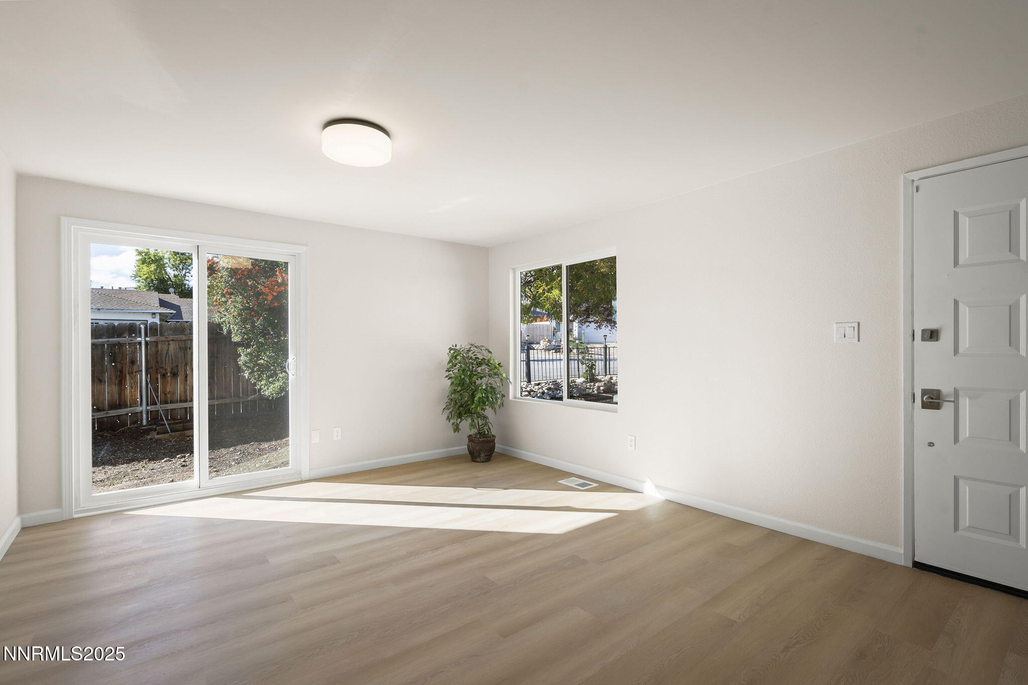 Living Area front door