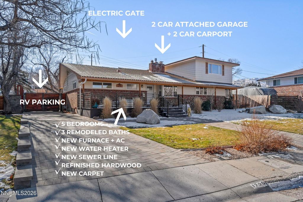 Photo of 1790 Marla Drive, Reno, NV 89509 (MLS # 260000421)