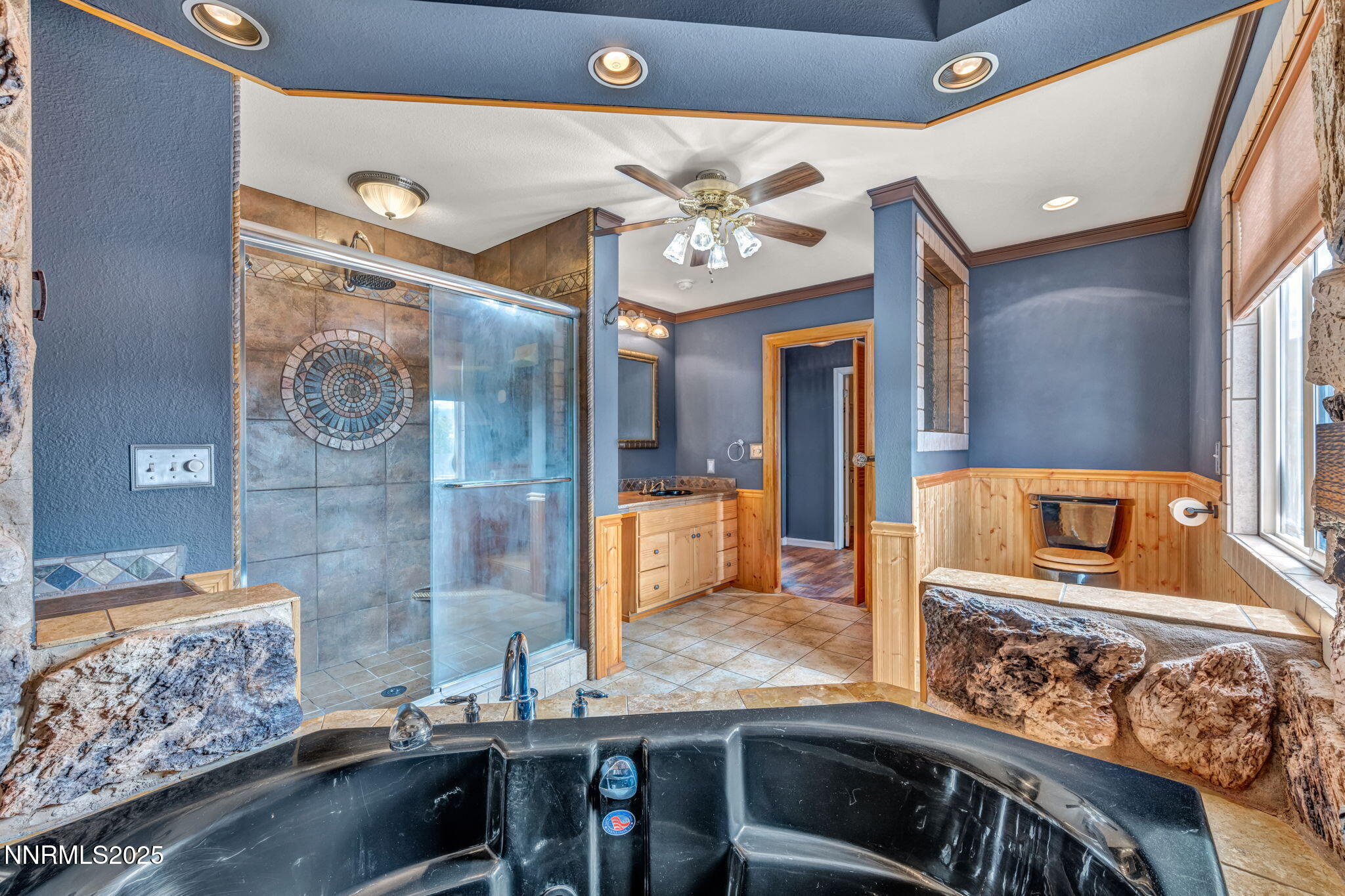 Semi-custom primary bathroom