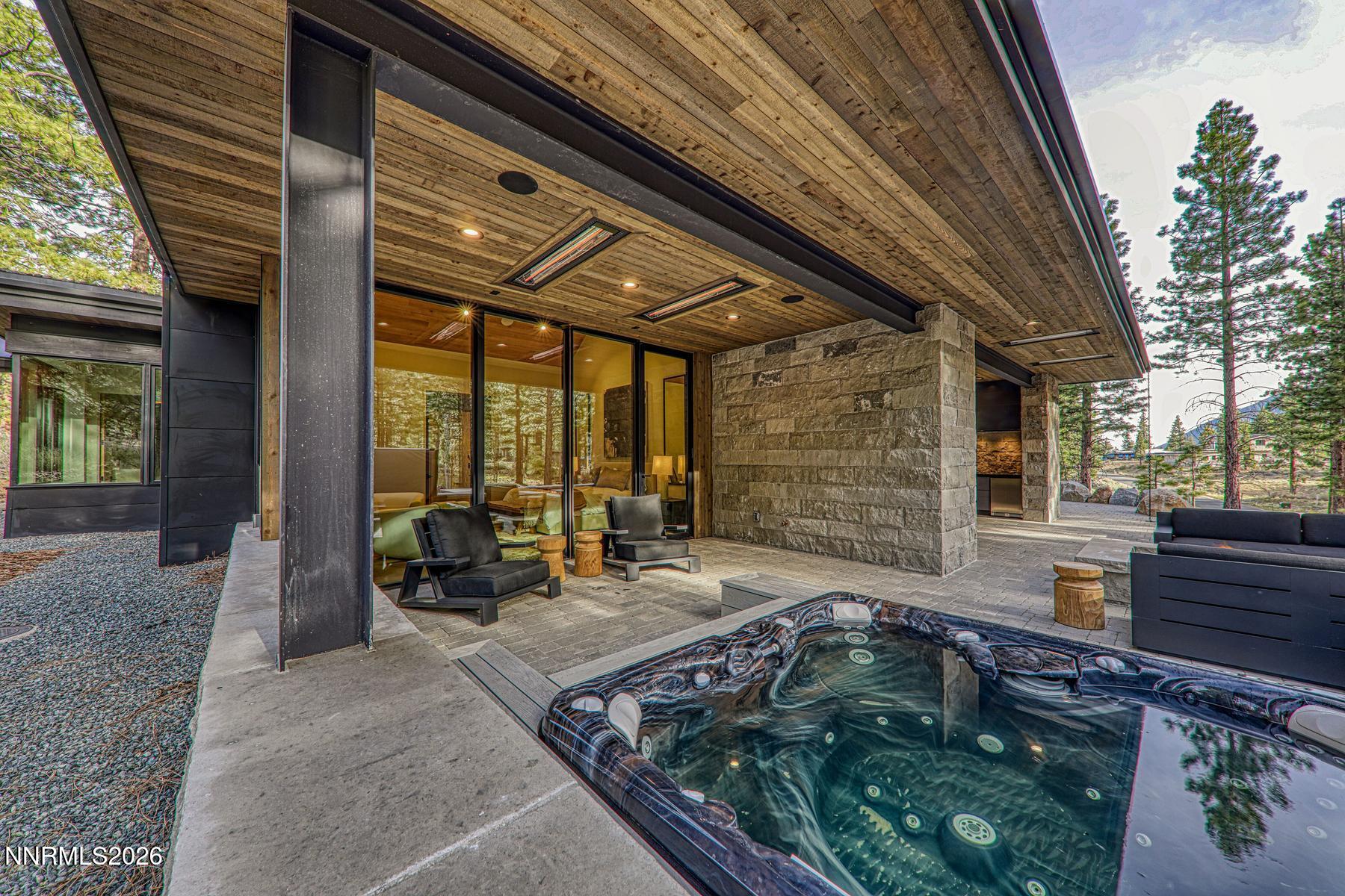 Hot Tub outside of Primary EnSuite