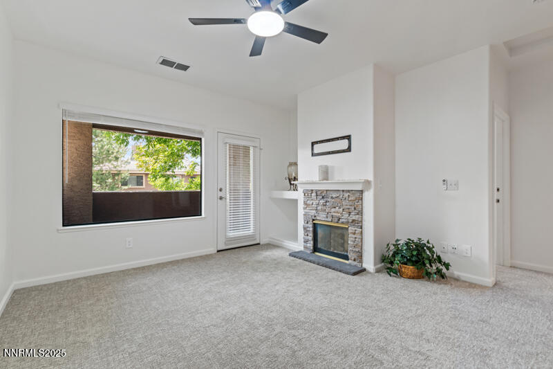 900 S Meadows Pkwy Apt 3322 fireplace (1