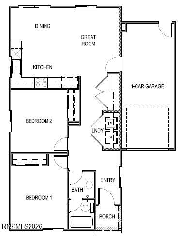 Standard glacier floorplan