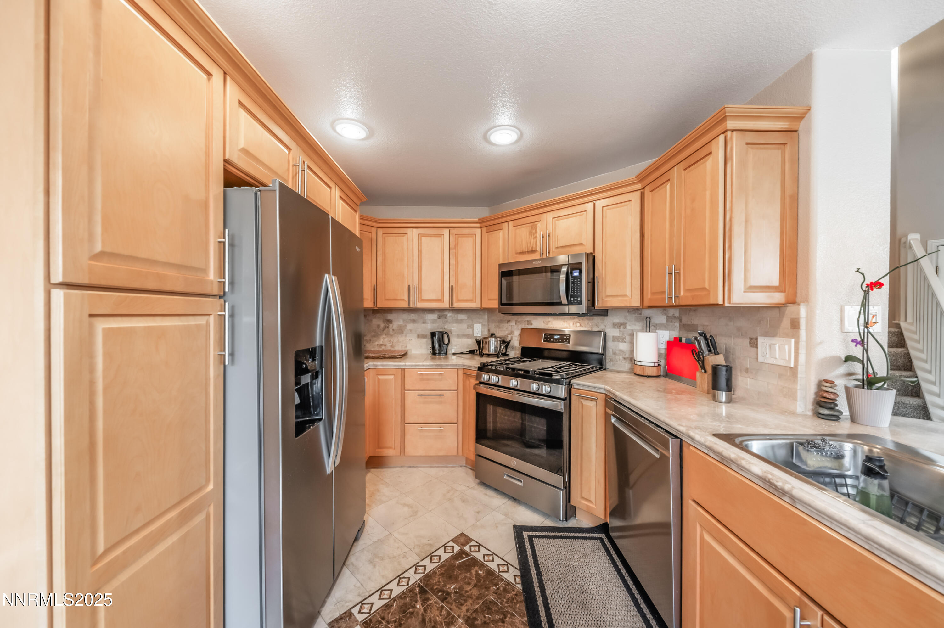 stainless steel appliances