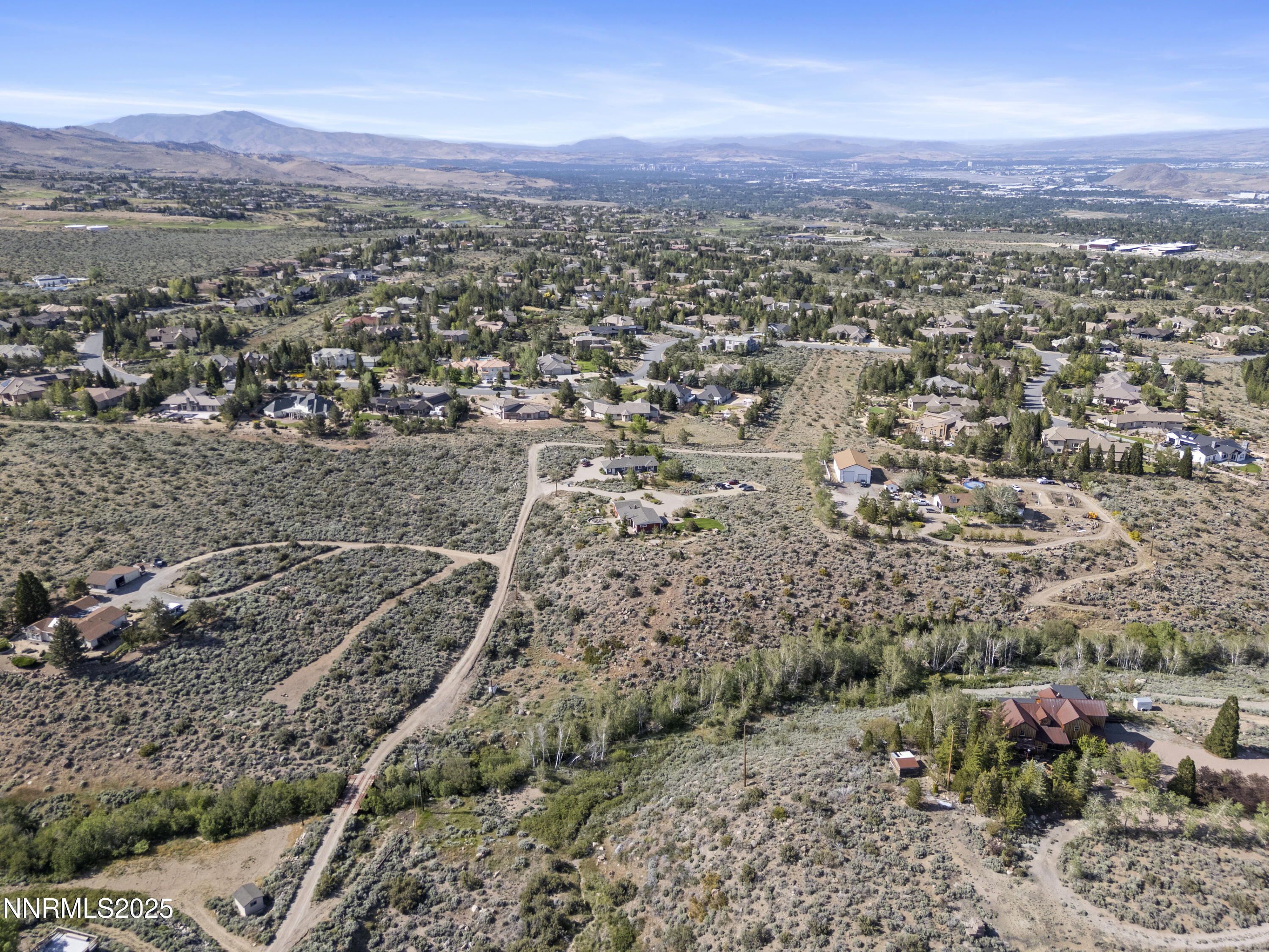 Drone facing Reno
