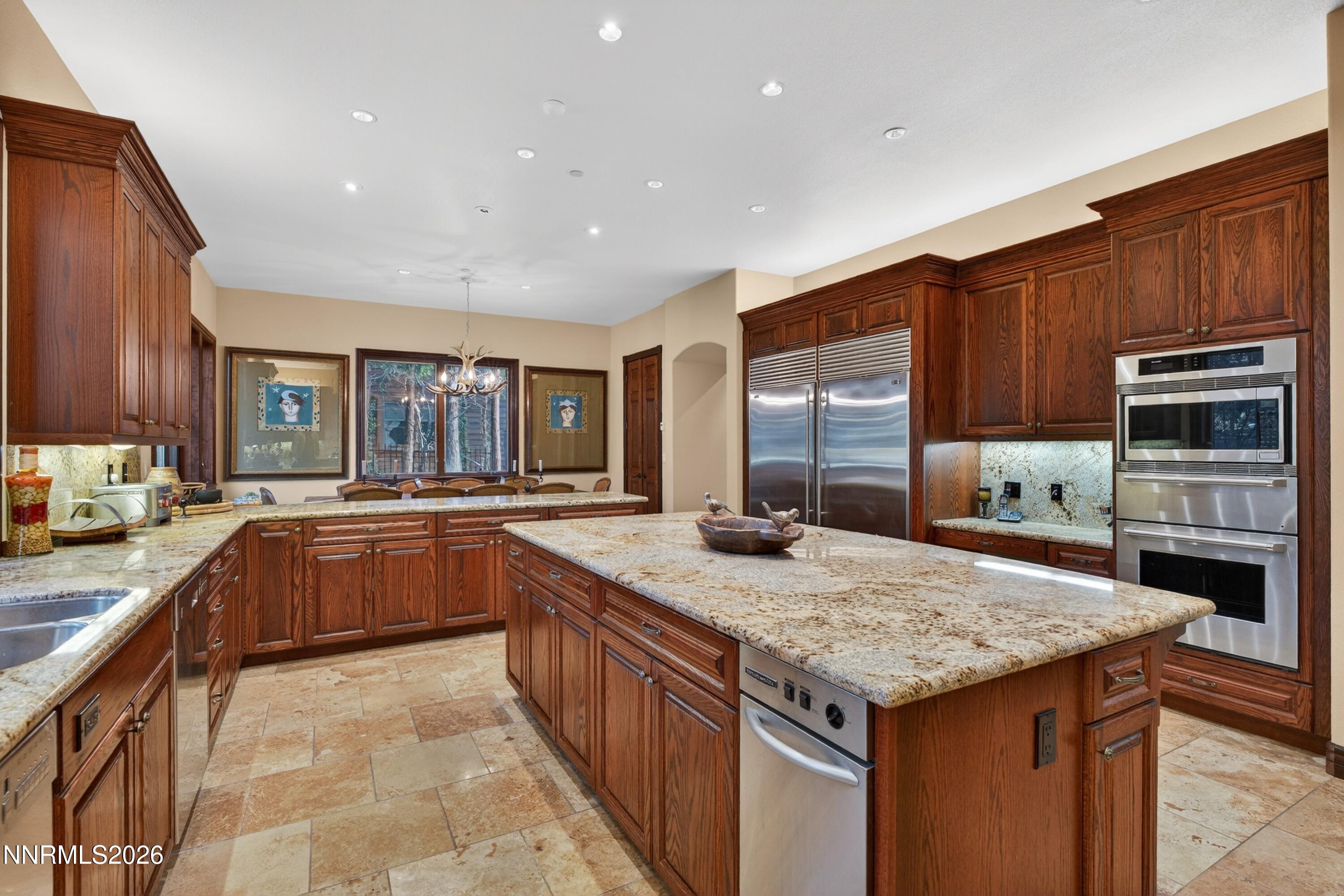 Kitchen Island View