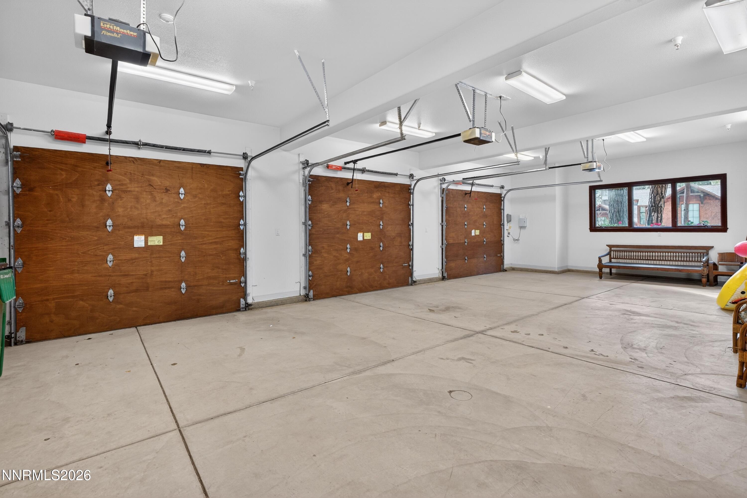 3-Car Garage Interior