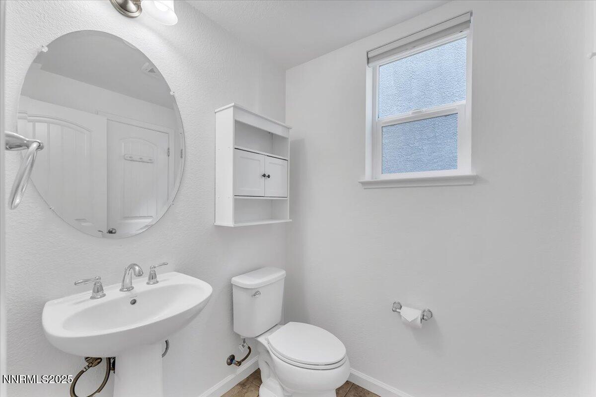 main level half bath