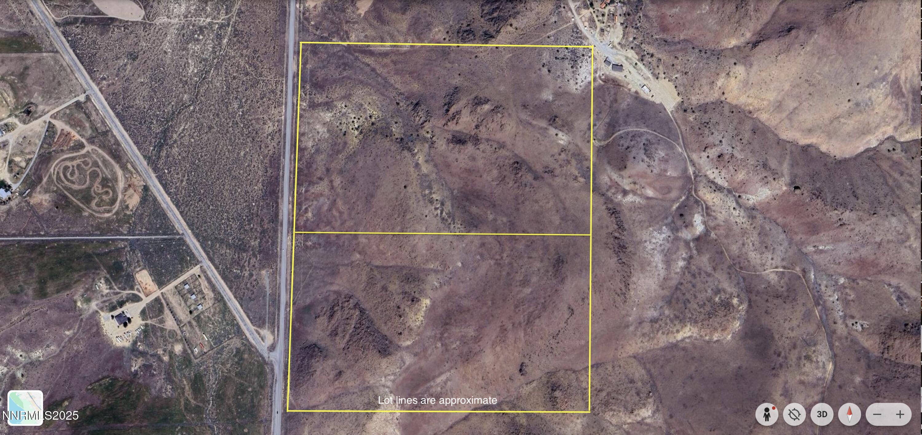 Google Earth Image w: lot lines