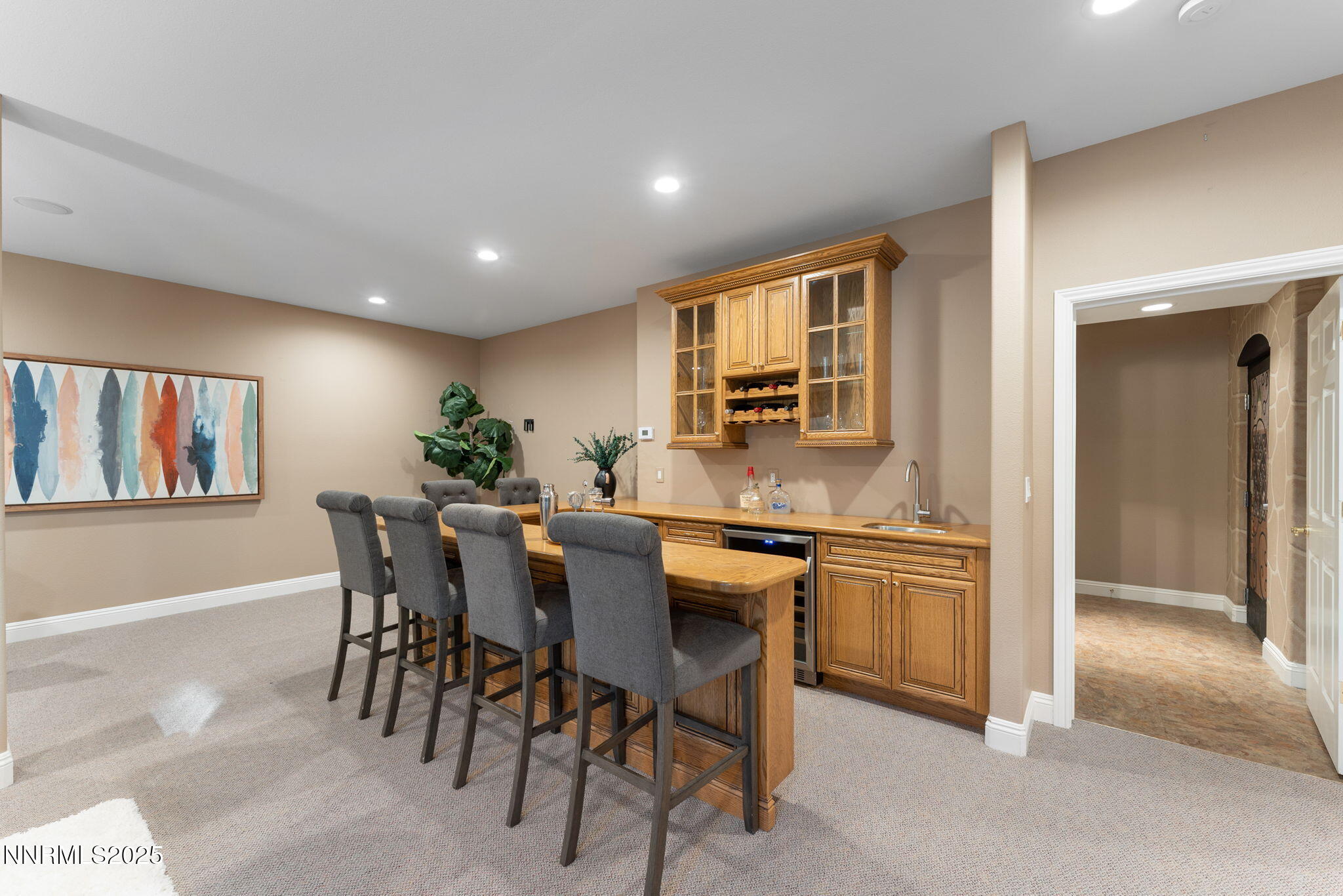 Basement Entertainment Room