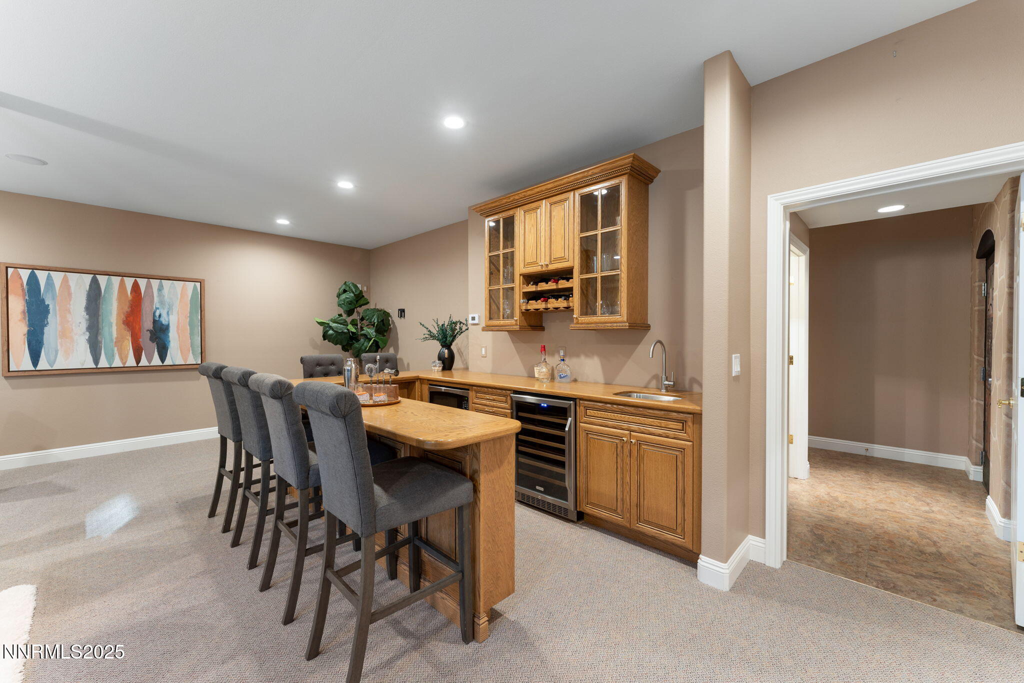 Basement Entertainment Room