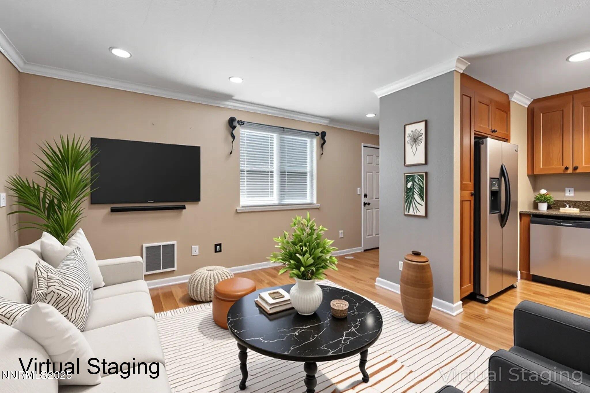 Living Room 2 - Virtual Staging