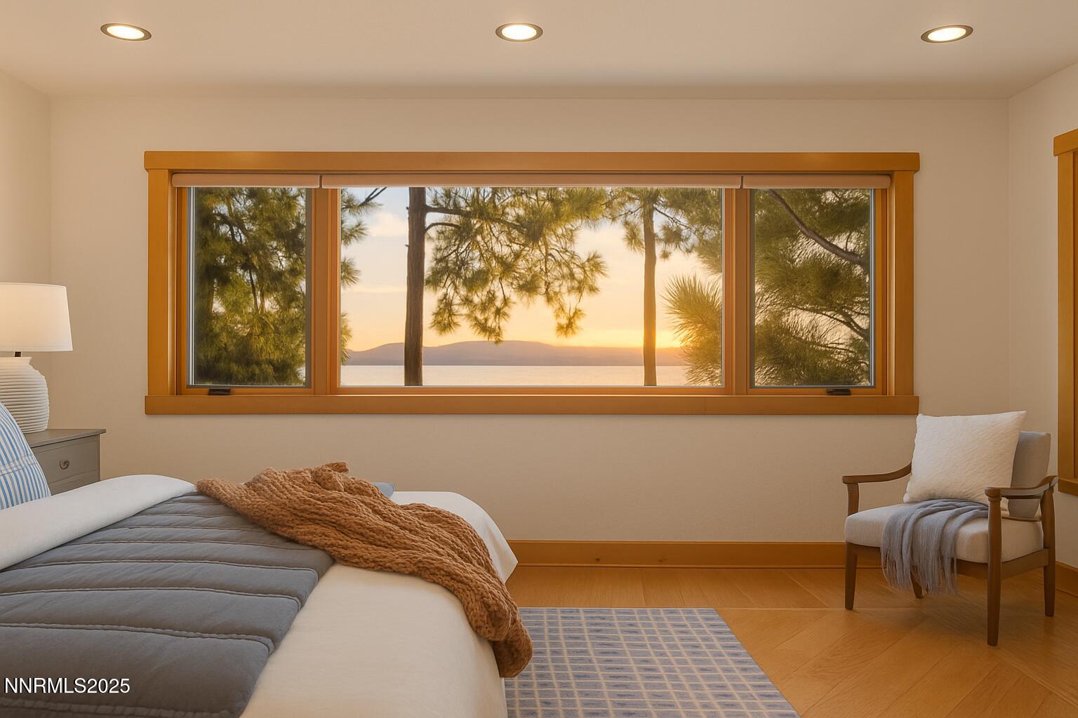 1473 Flowers Bedroom Sunrise