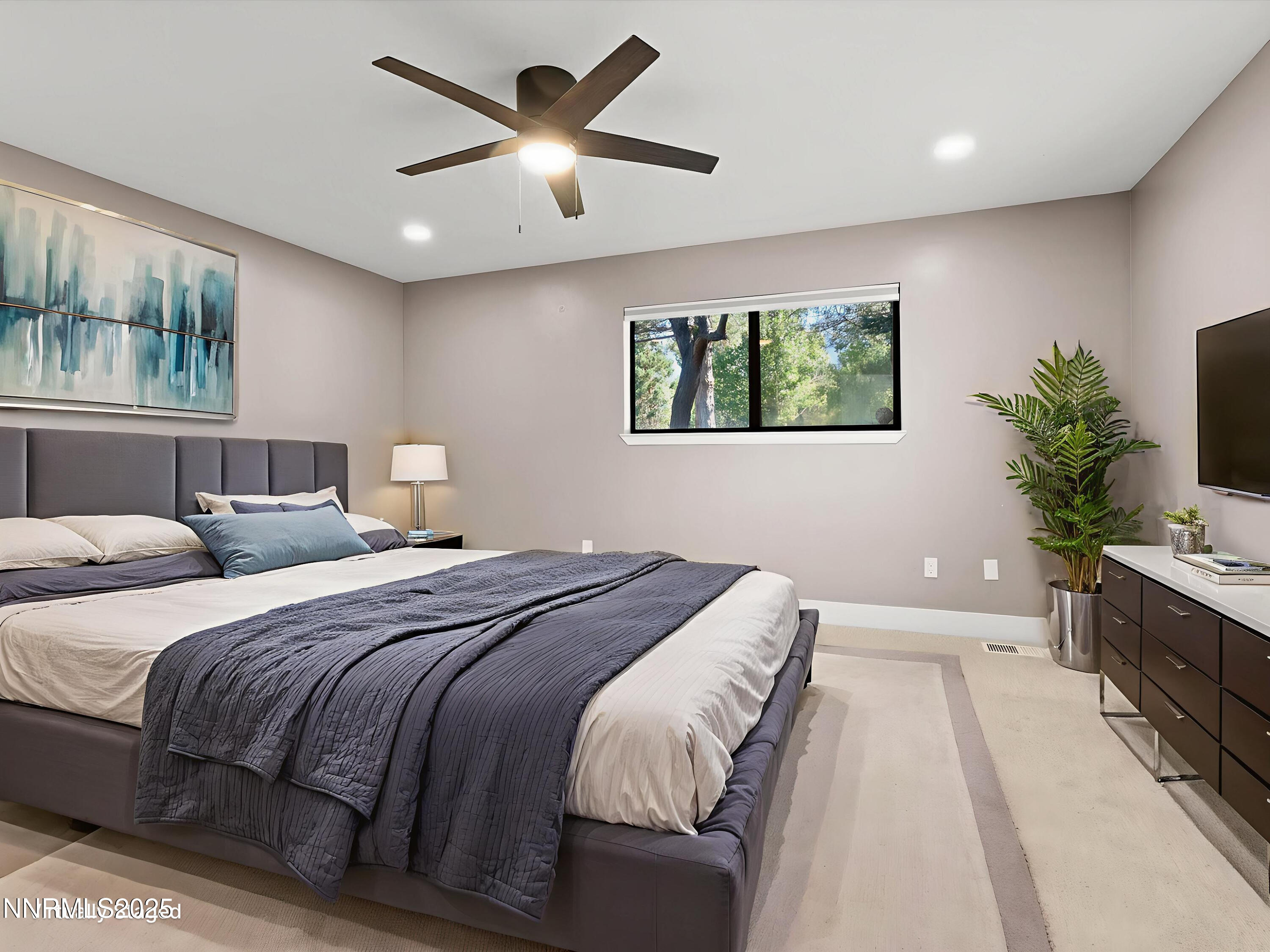 228 Beverly Way Virtual Staged Bedroom 2