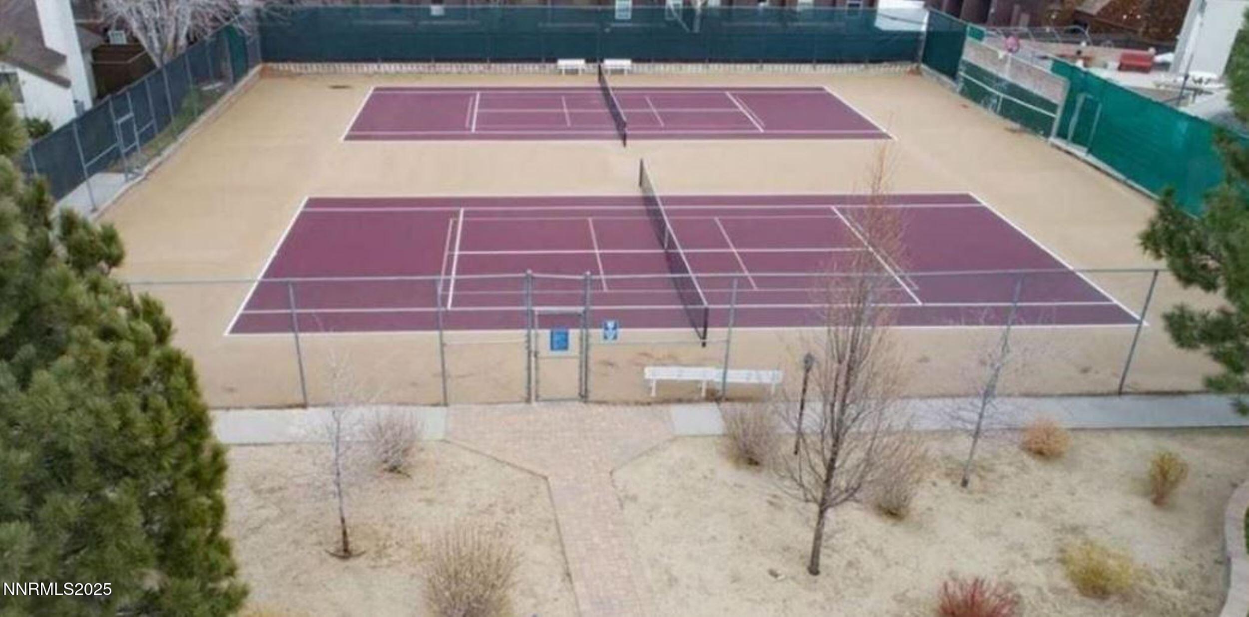 Tennis Courts Aerial