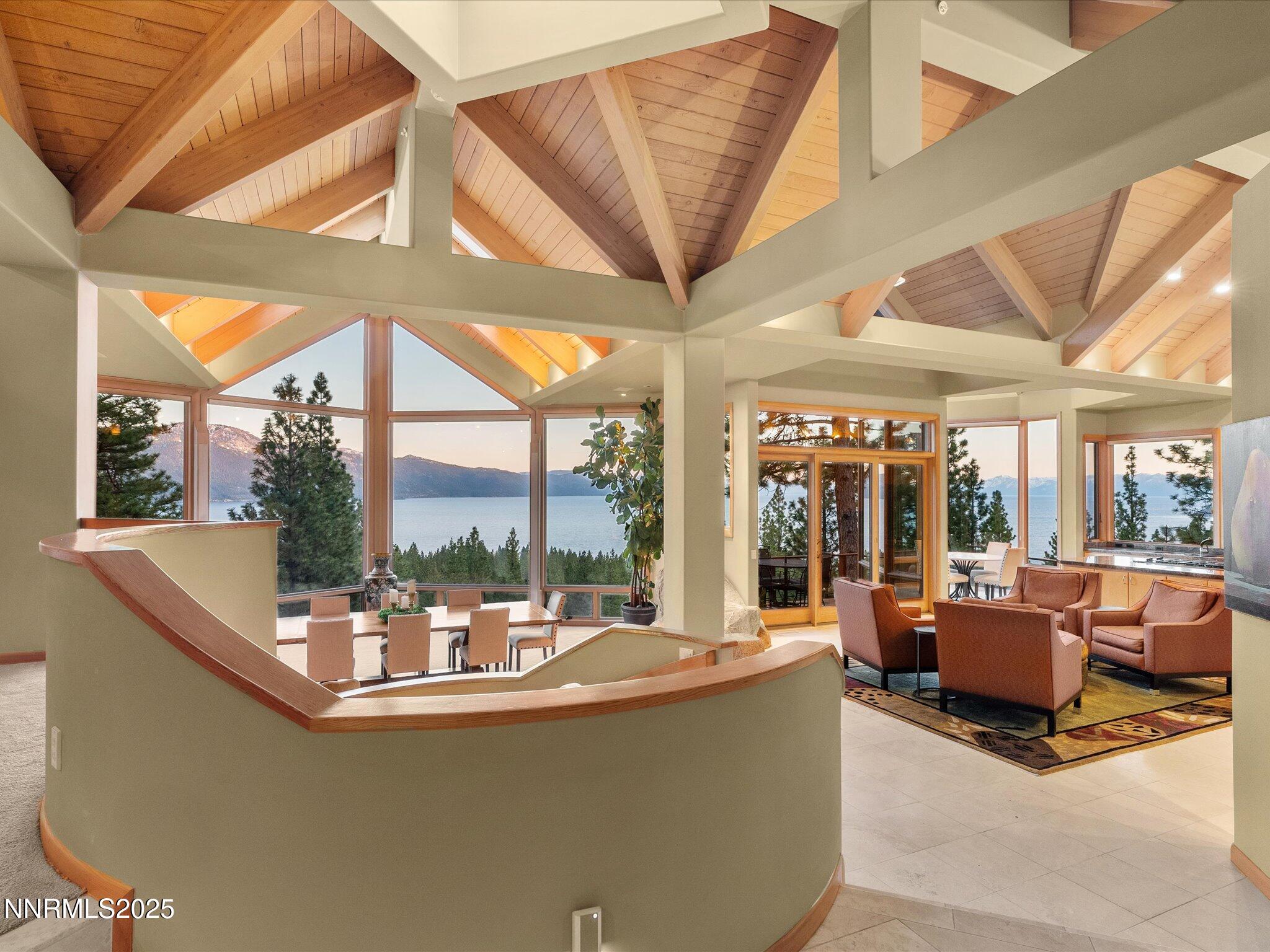 148-Sunset entrance toward sitting area