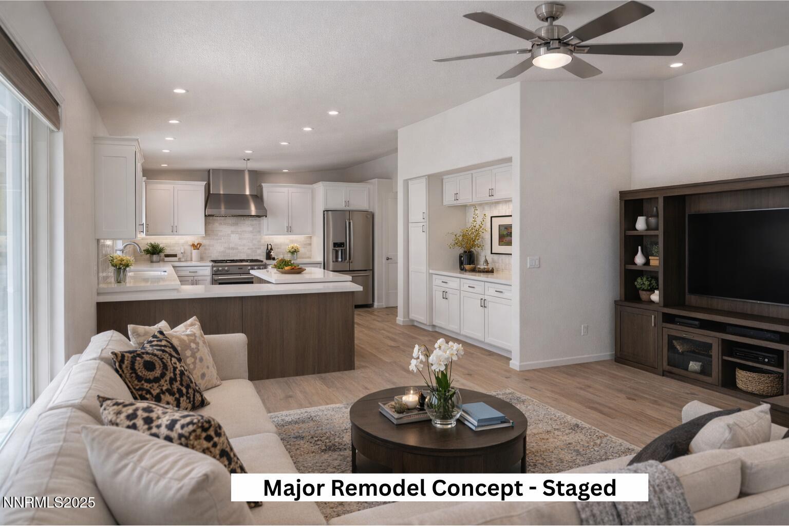 Great Room - Major Remodel Concept - Sta