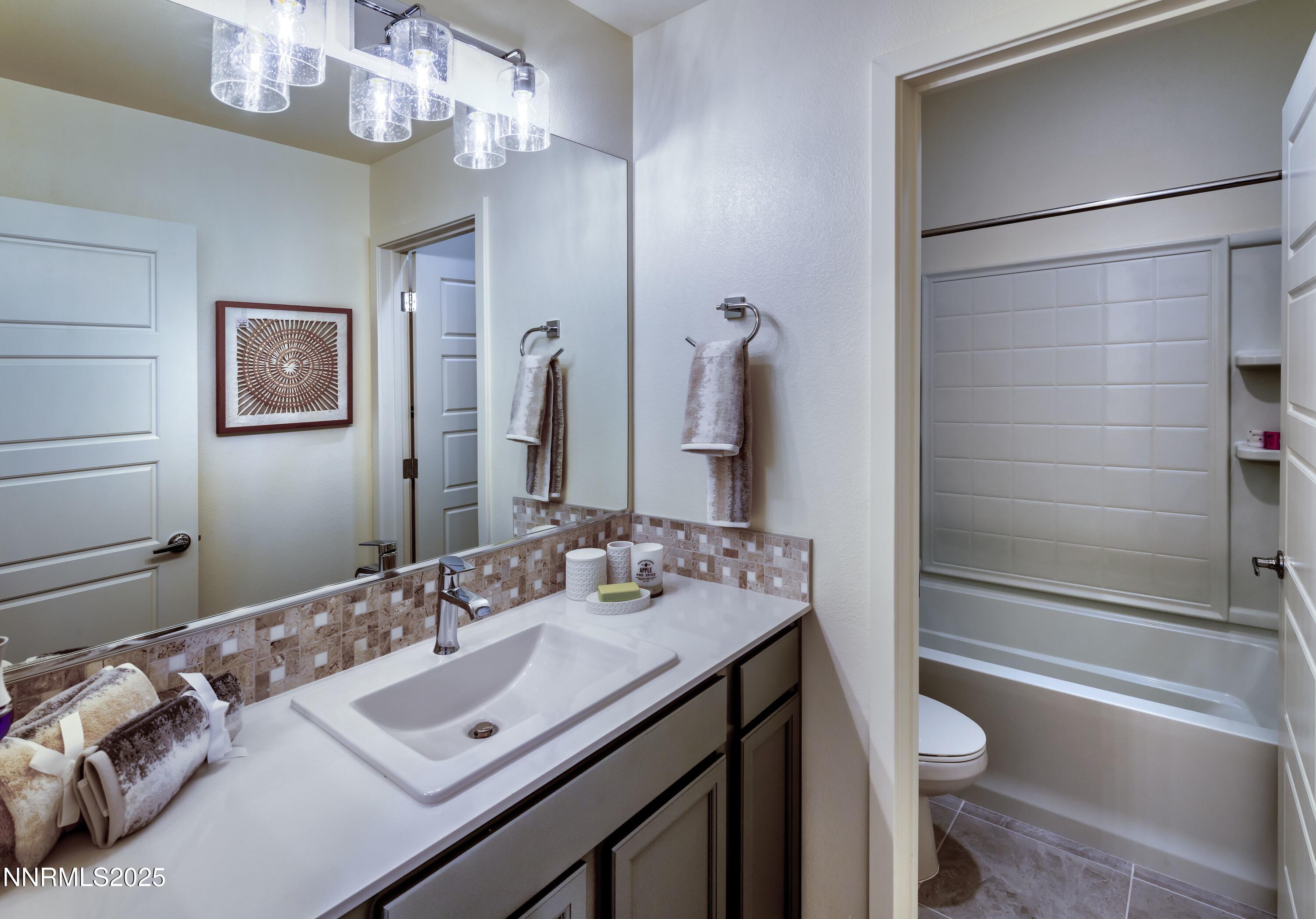 Plan 2 model home Bath 2