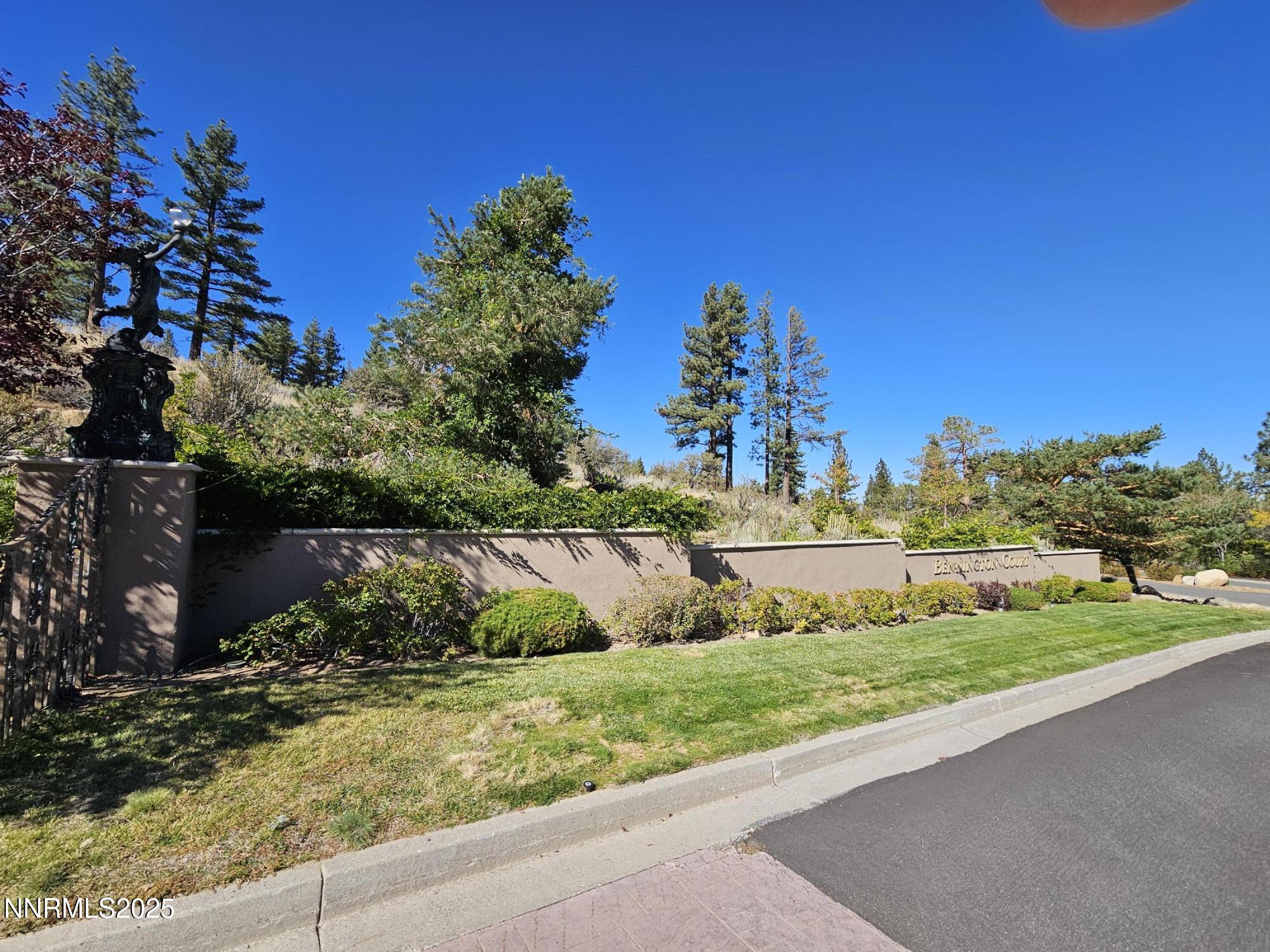 Homesite Behind Wall