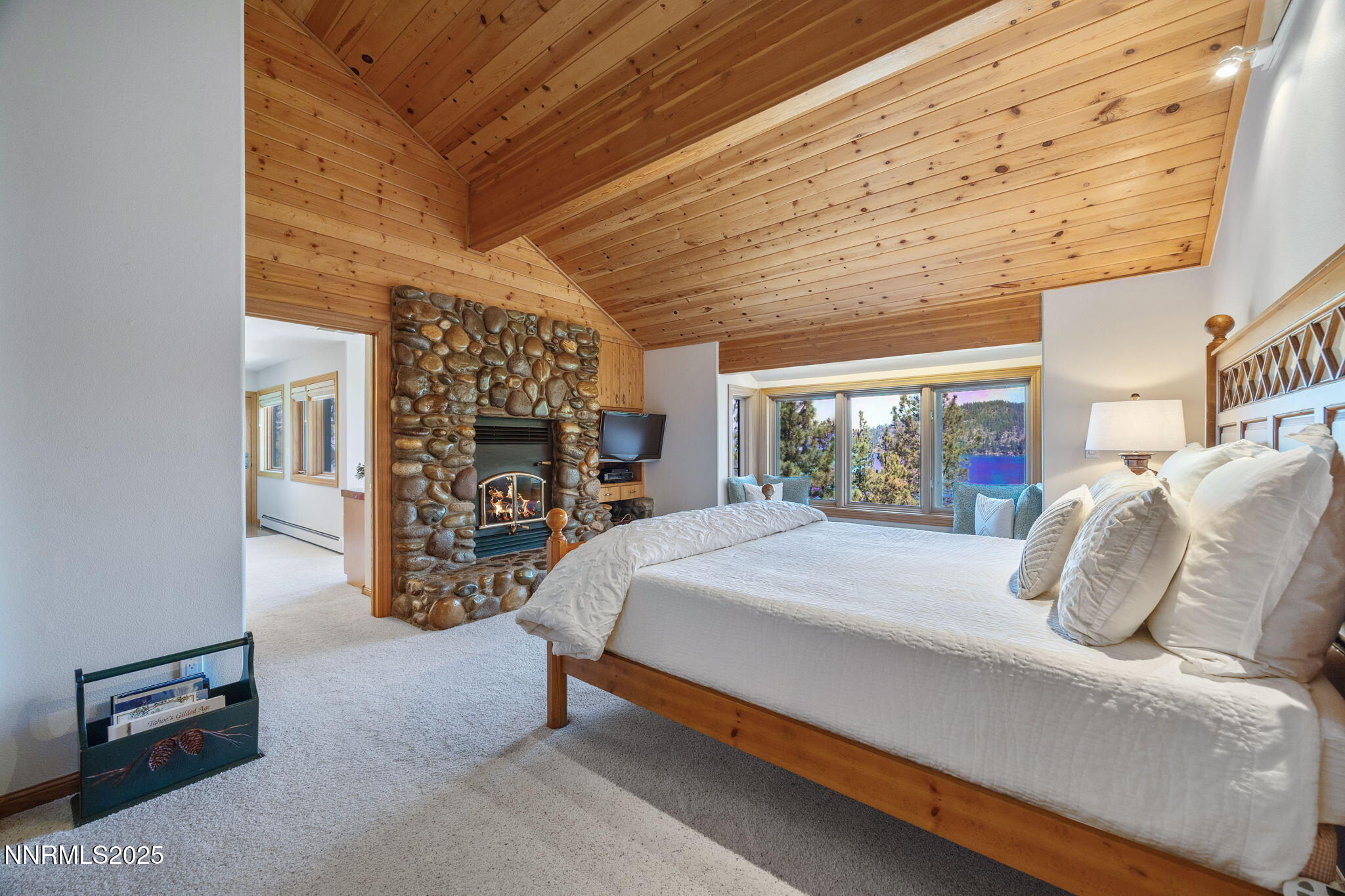 Primary Bedroom with Fireplace