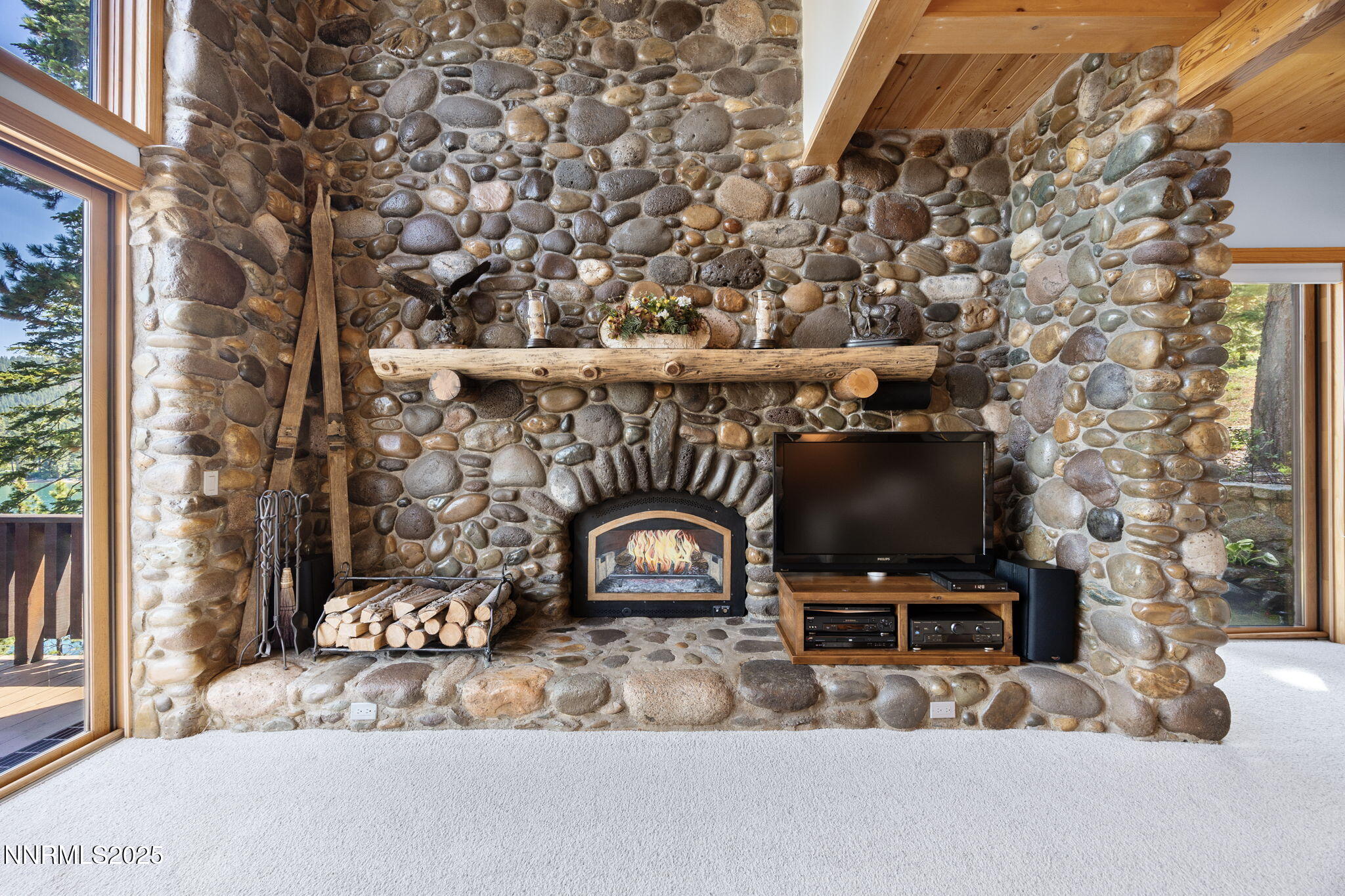 Dramatic Fireplace