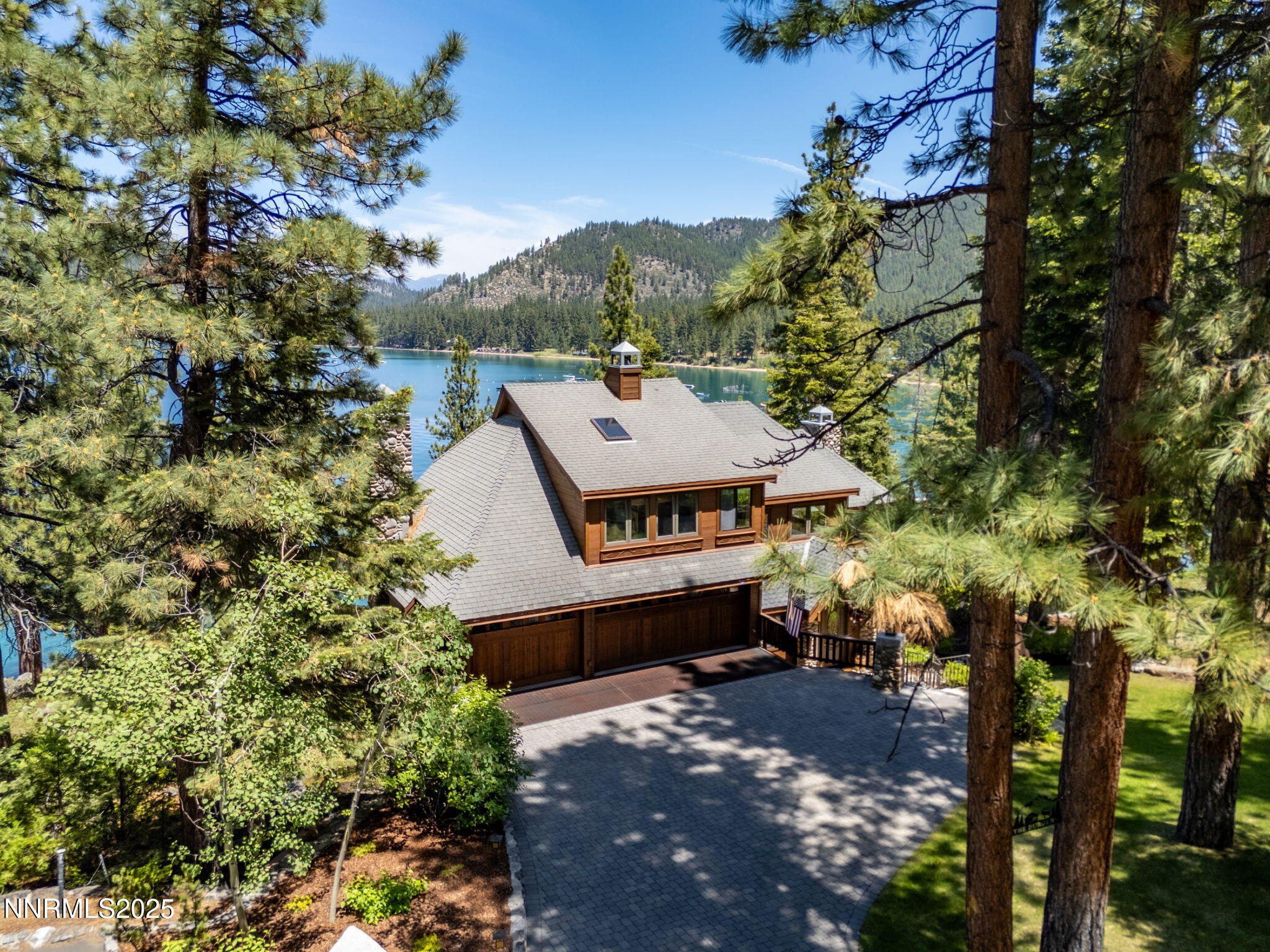 Front Exterior with Lake View