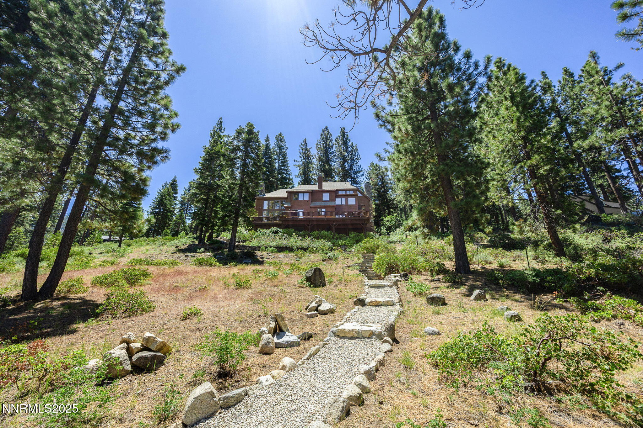 Trail from Home to Lake