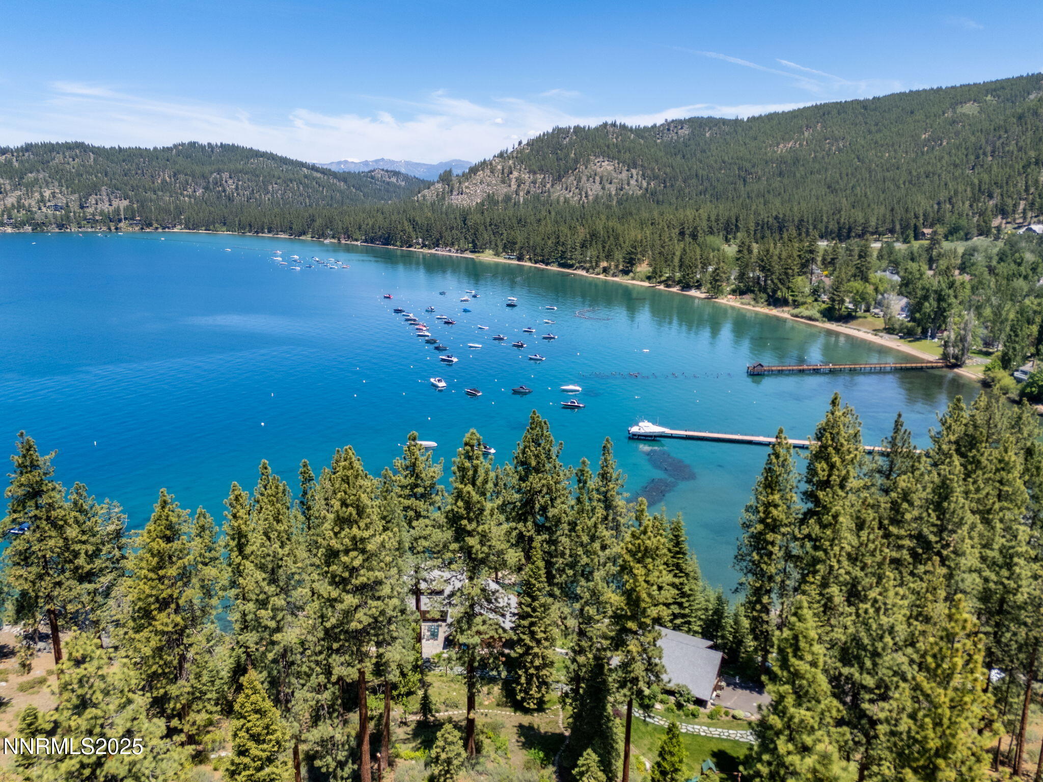 Aerial of Glenbrook Bay