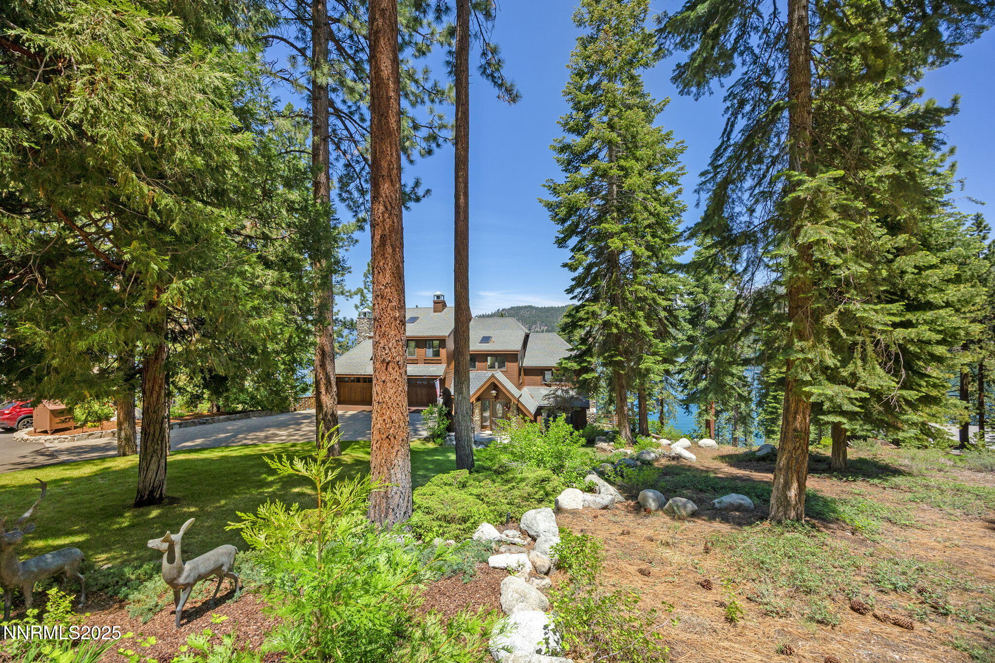 Front Yard with Lake Glimpse