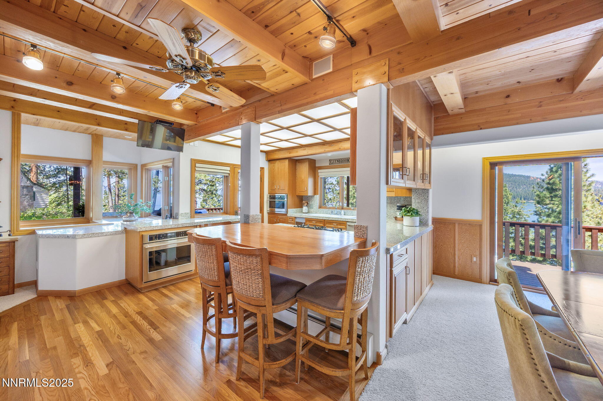 Open Kitchen and Dining Area