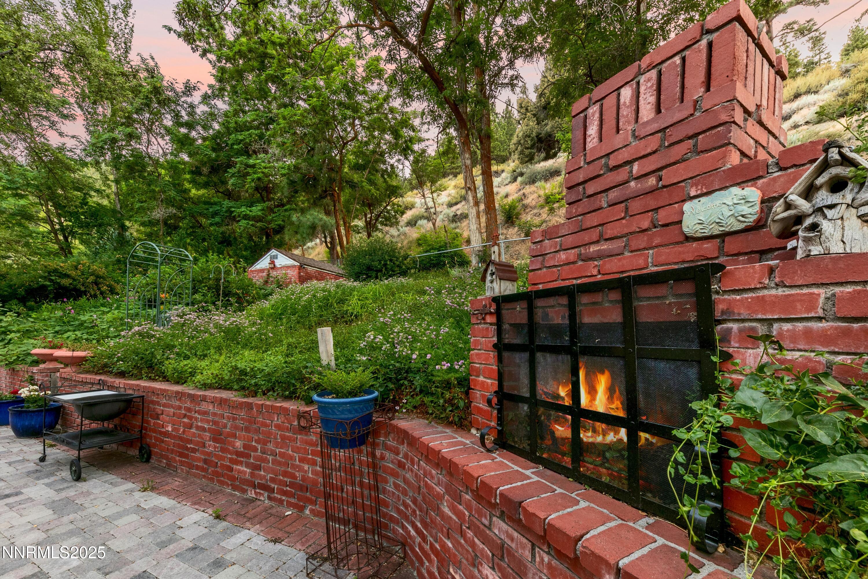 patio fireplace