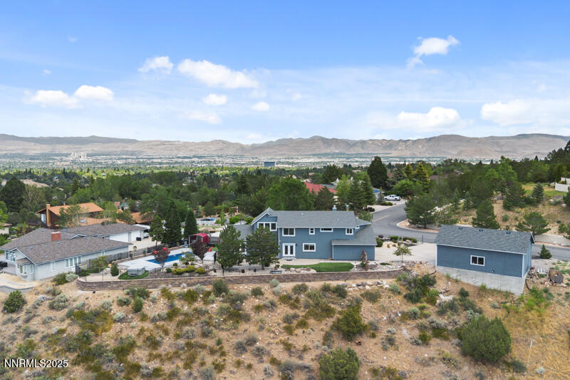 Aerial back of house