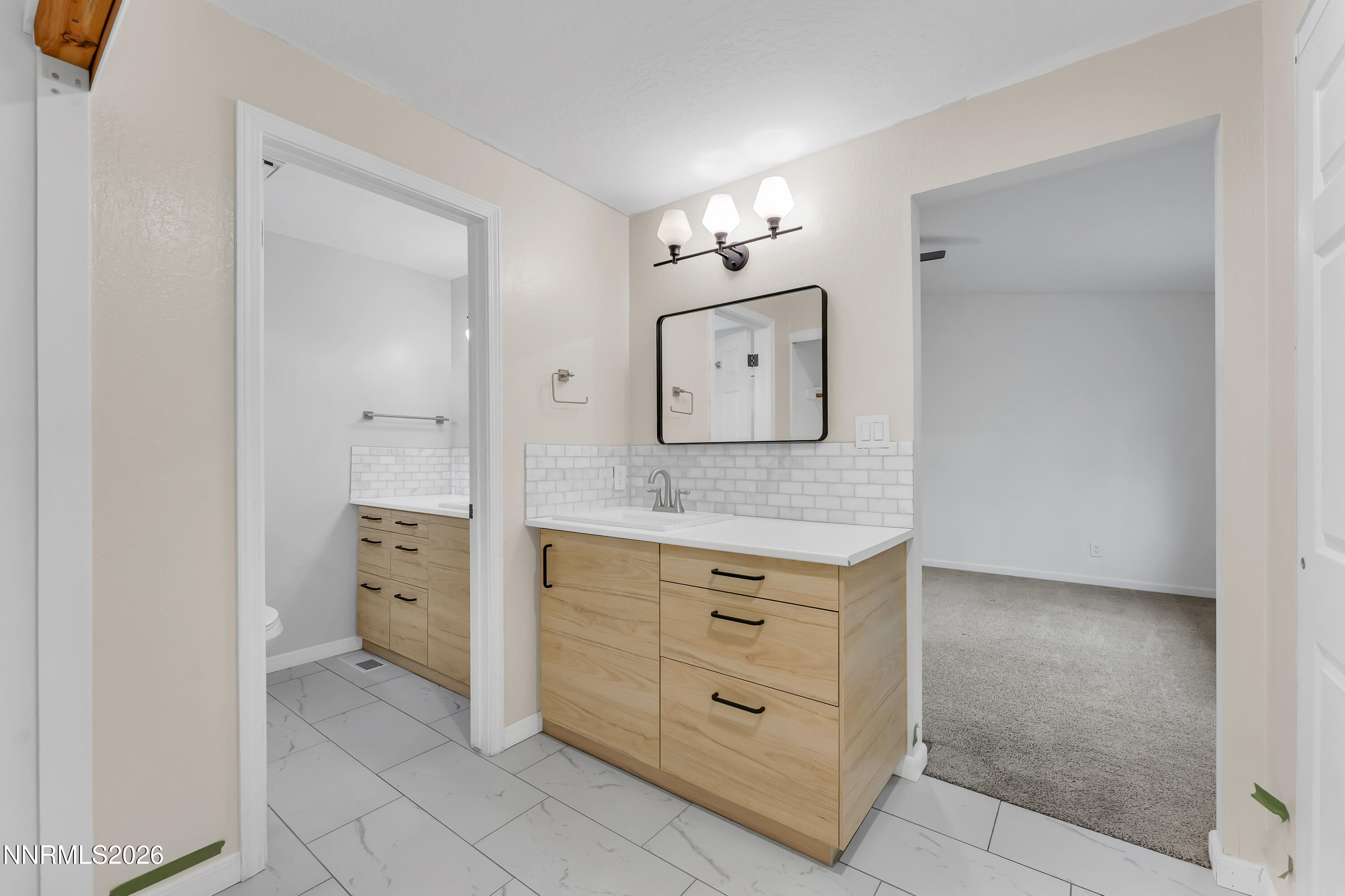 Primary Bathroom area