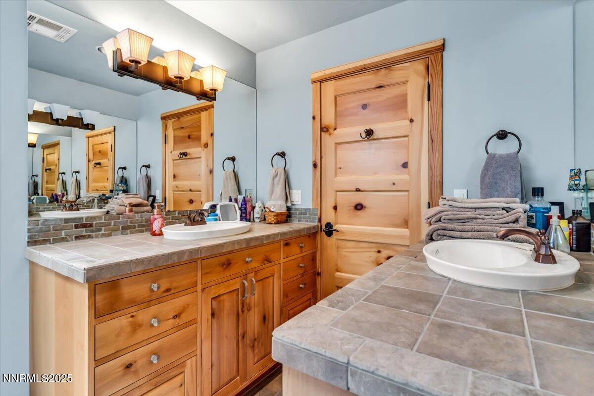 Full Bath Serving 2nd and 3rd BDs