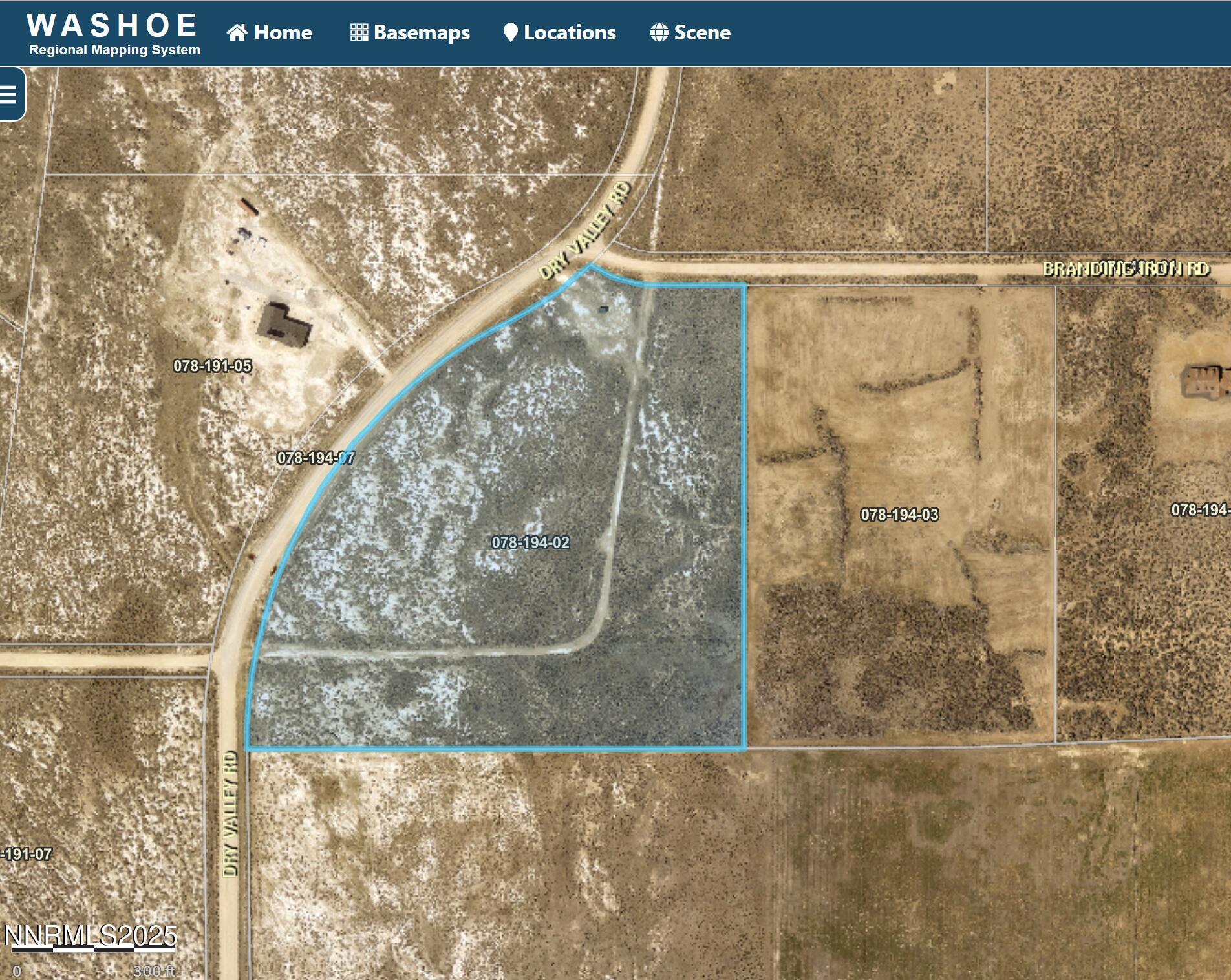 405 Branding Iron - MAP GIS ScreenShot