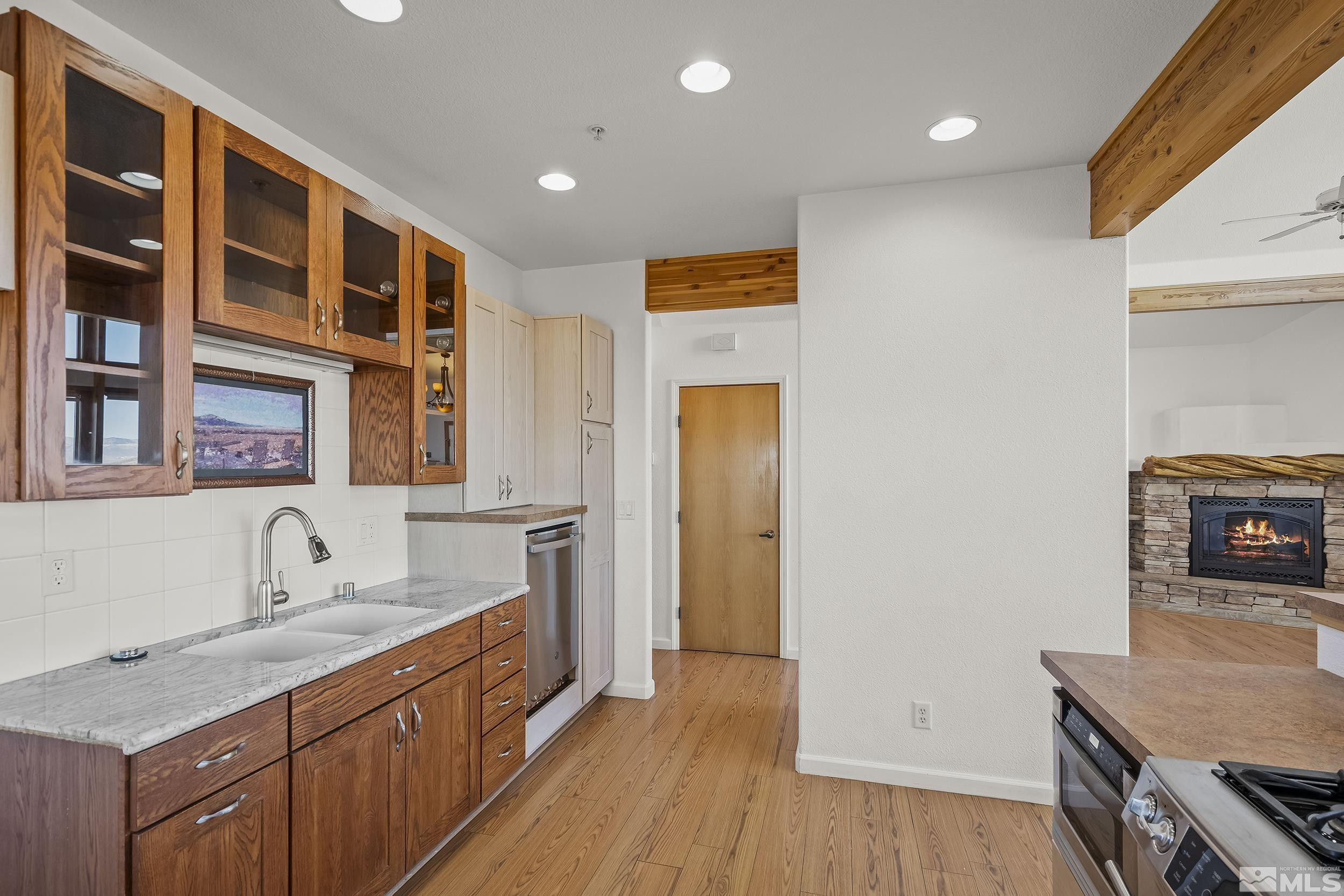 interior of kitchen