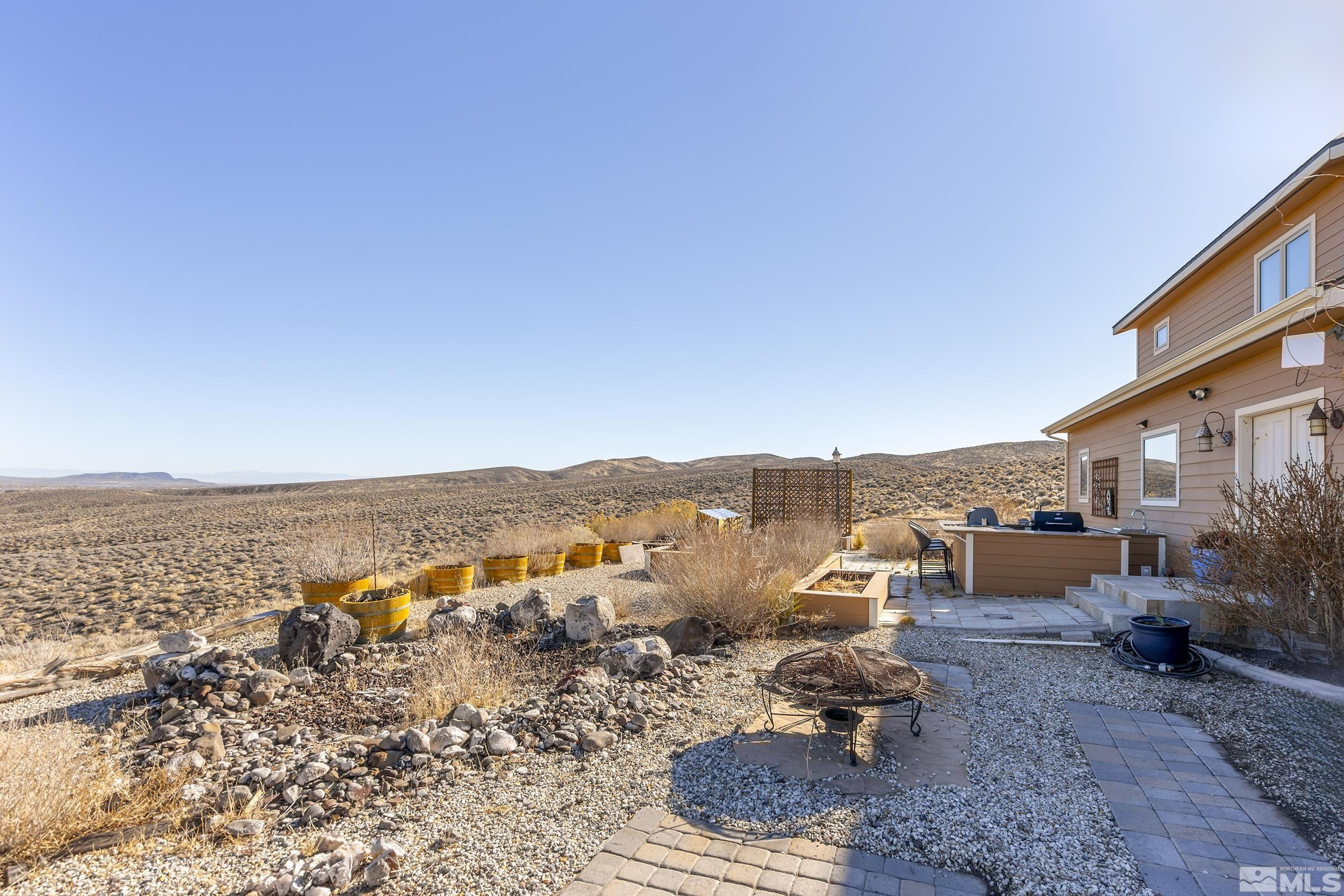 back / side yard